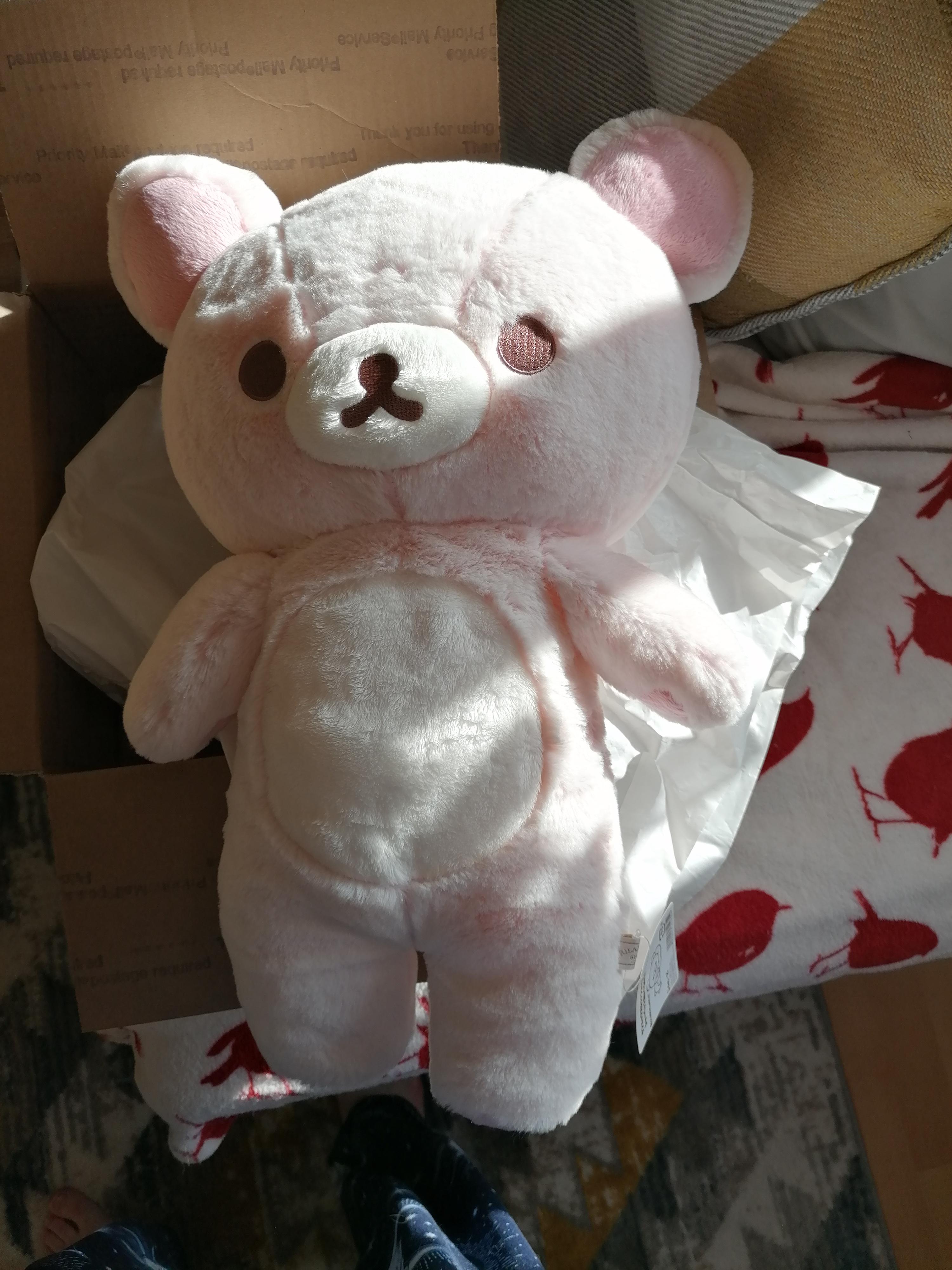 Pink sherbet Rilakkuma! 🥺 r/rilakkuma