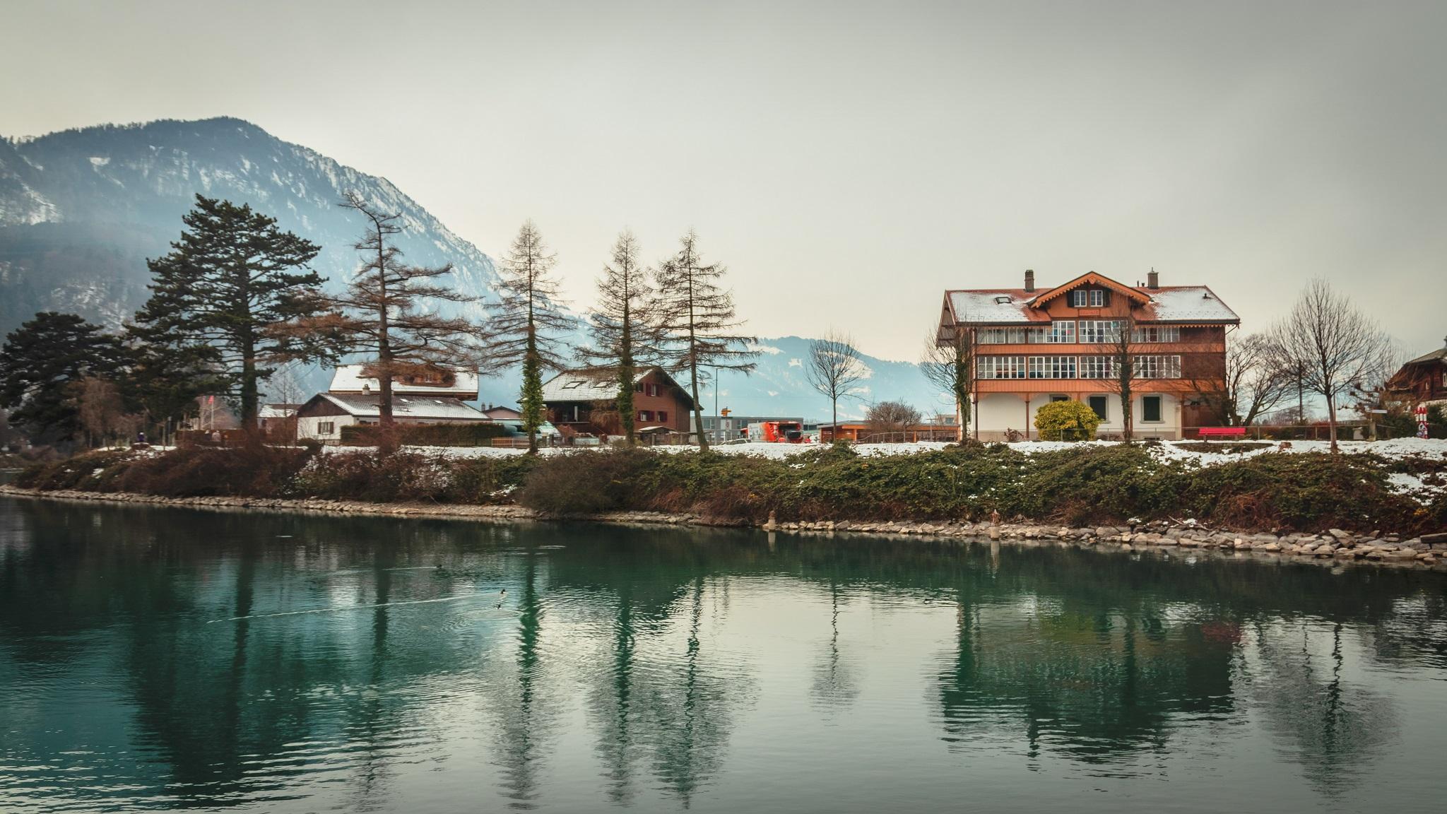 The Cabin, Interlaken Switzerland [2048x1152] [OC] r/ruralporn