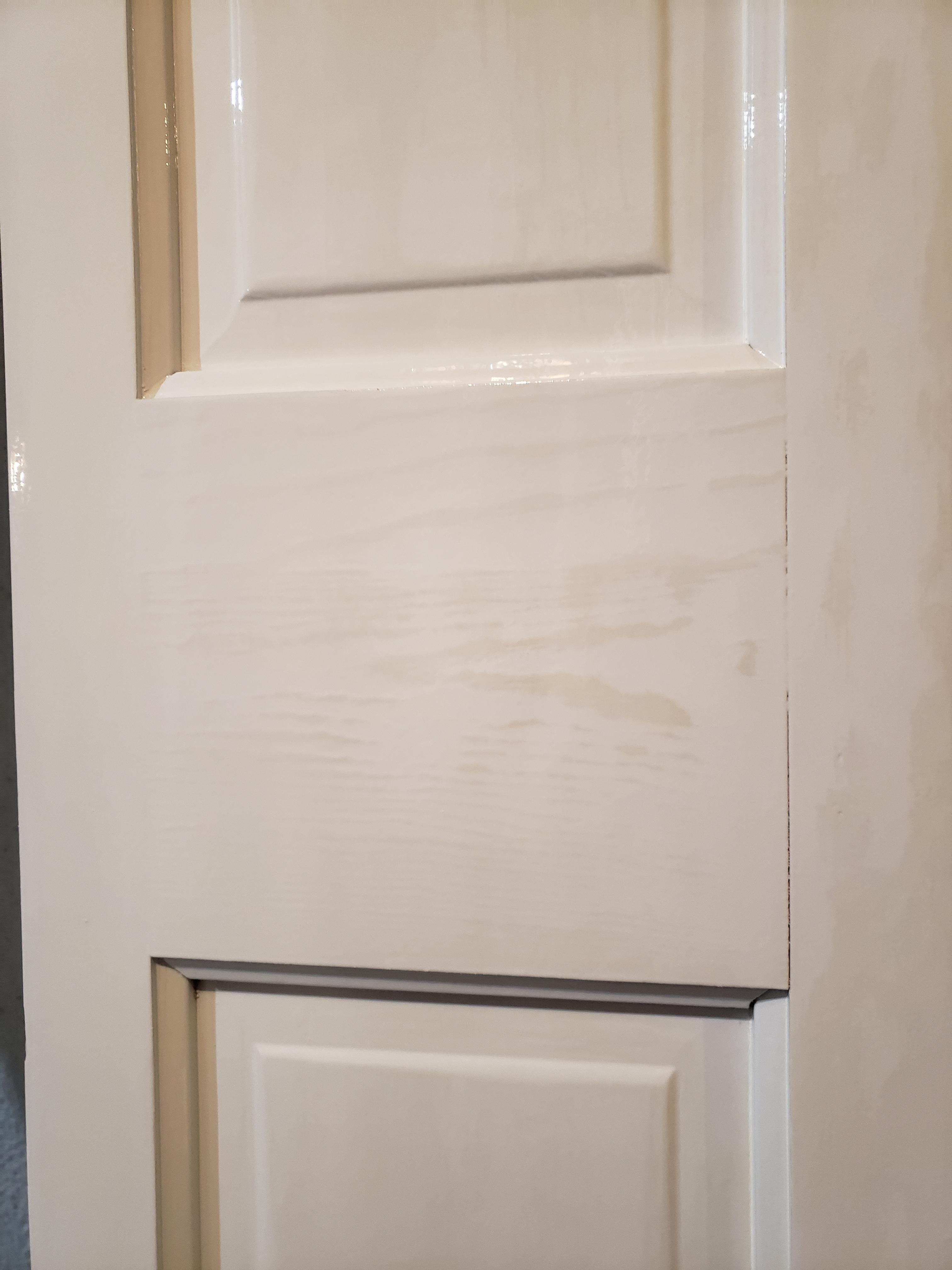 priming pine doors with zinsser 123. 3rd coat and yellow stains still