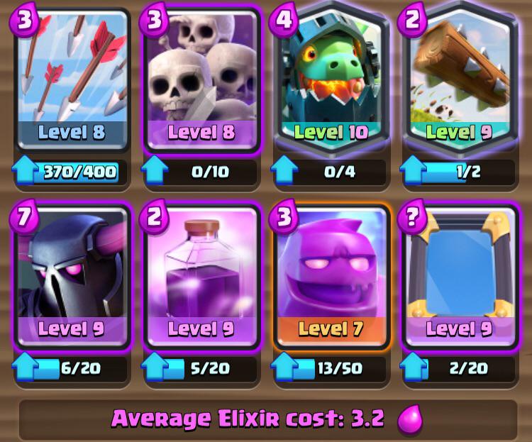 Mirror elixir golem rage pekka deck. Usually ends in under 2 mins with