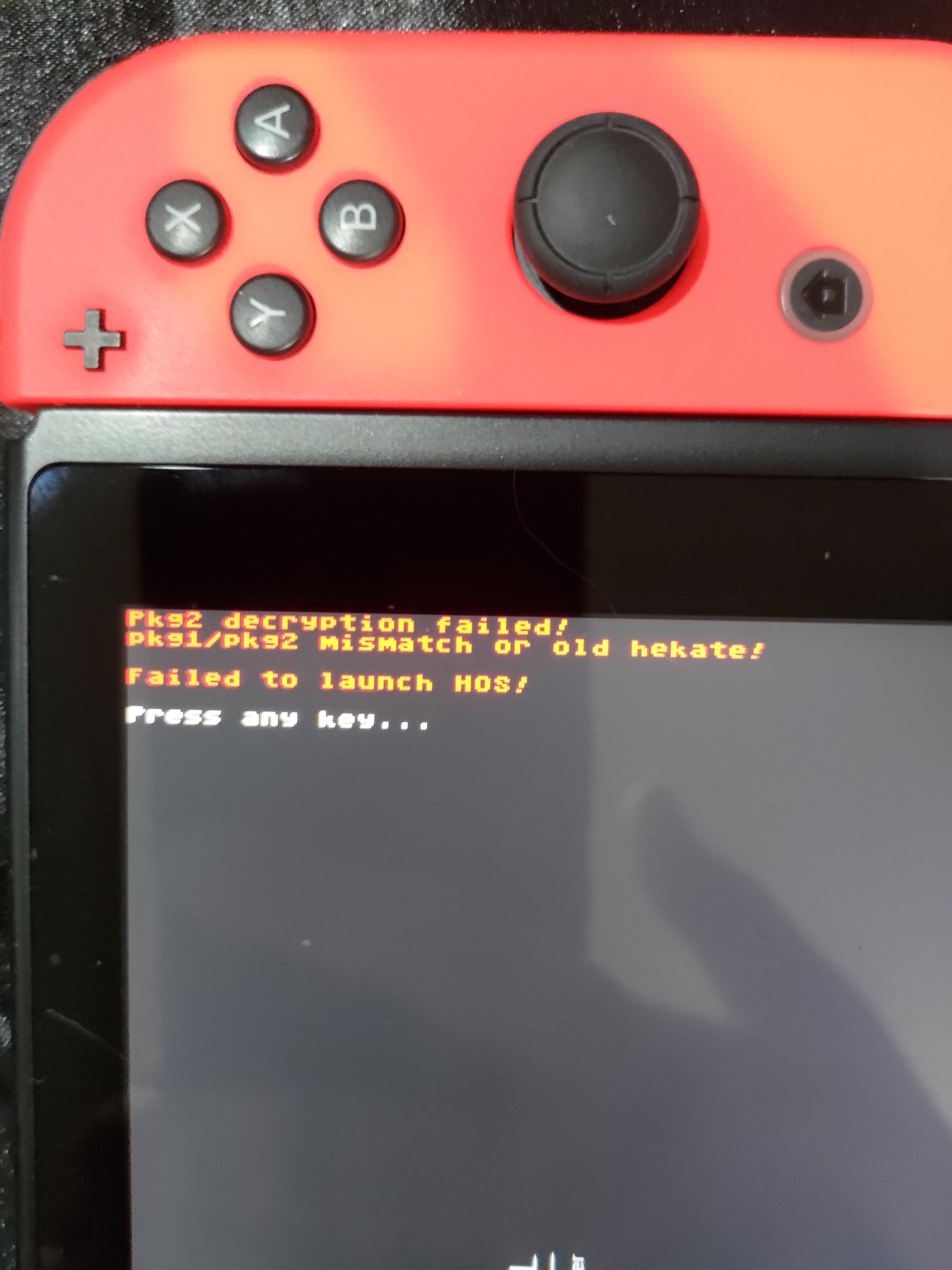 encountered this error while making a new emummc r/SwitchPirates