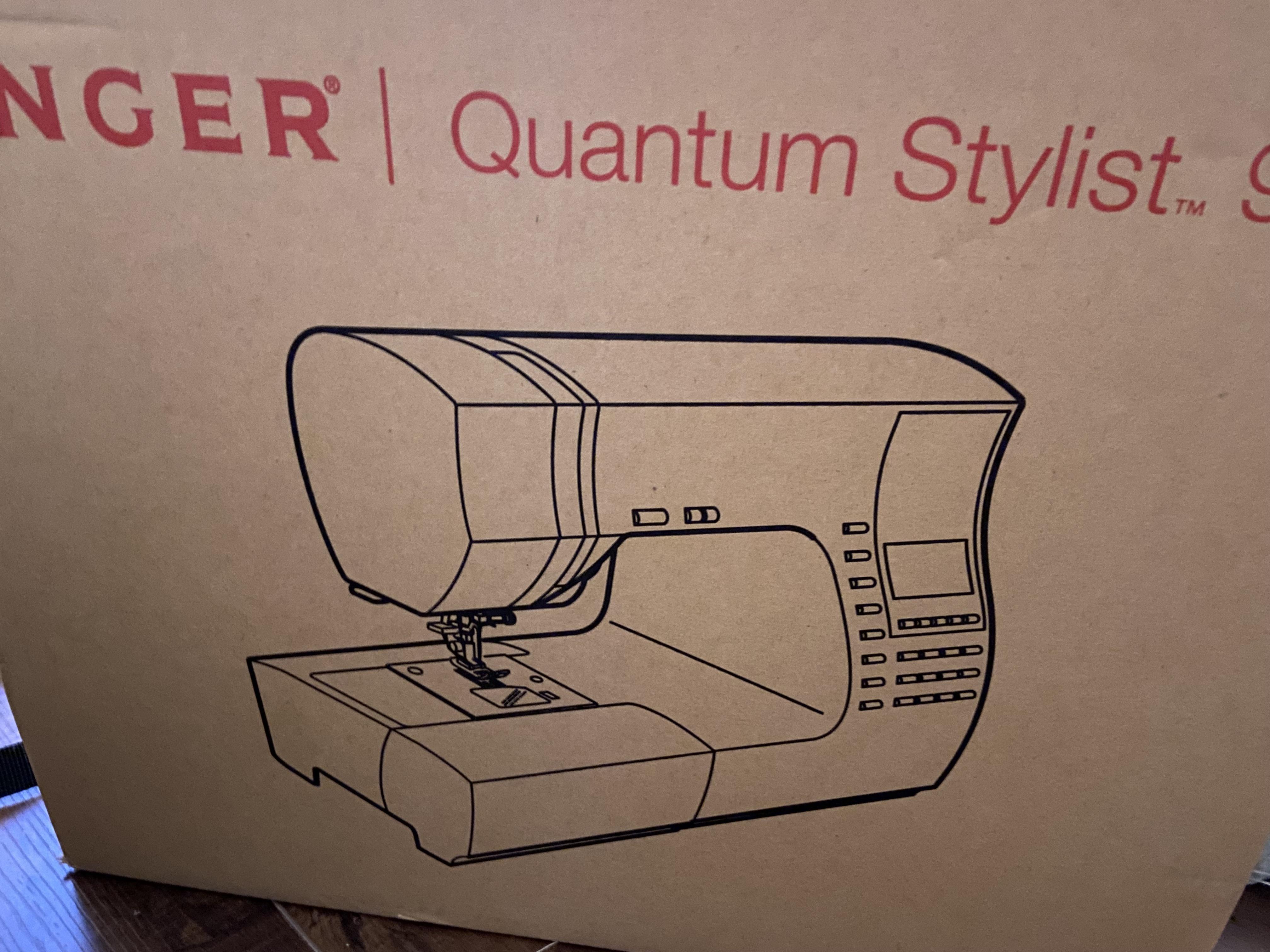 My brother bought me a machine. I didn’t expect that (grateful) and I