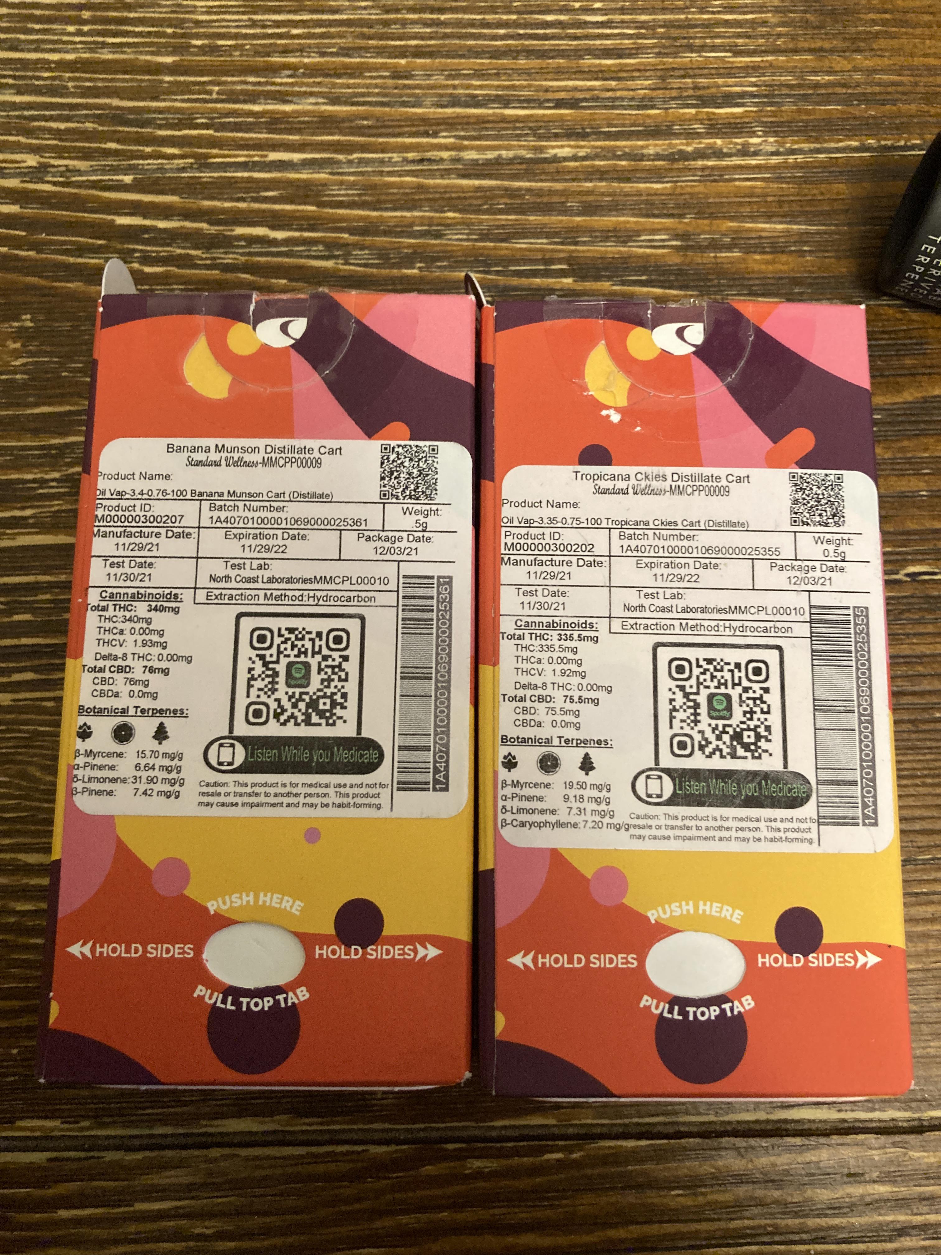 The solid Banana Munson and Tropicana cookies r/OhioMarijuana