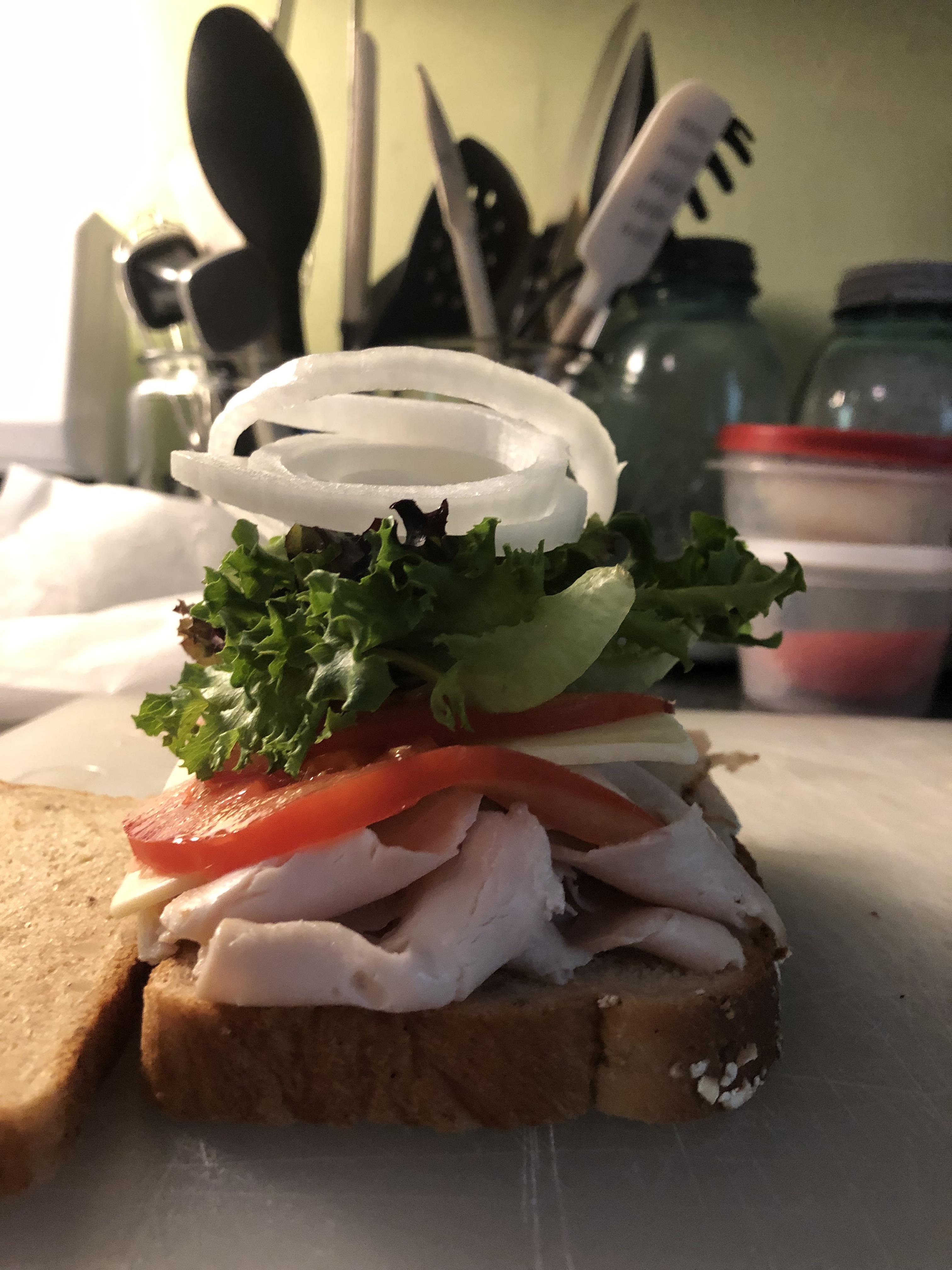 [homemade] turkey sandwich r/food