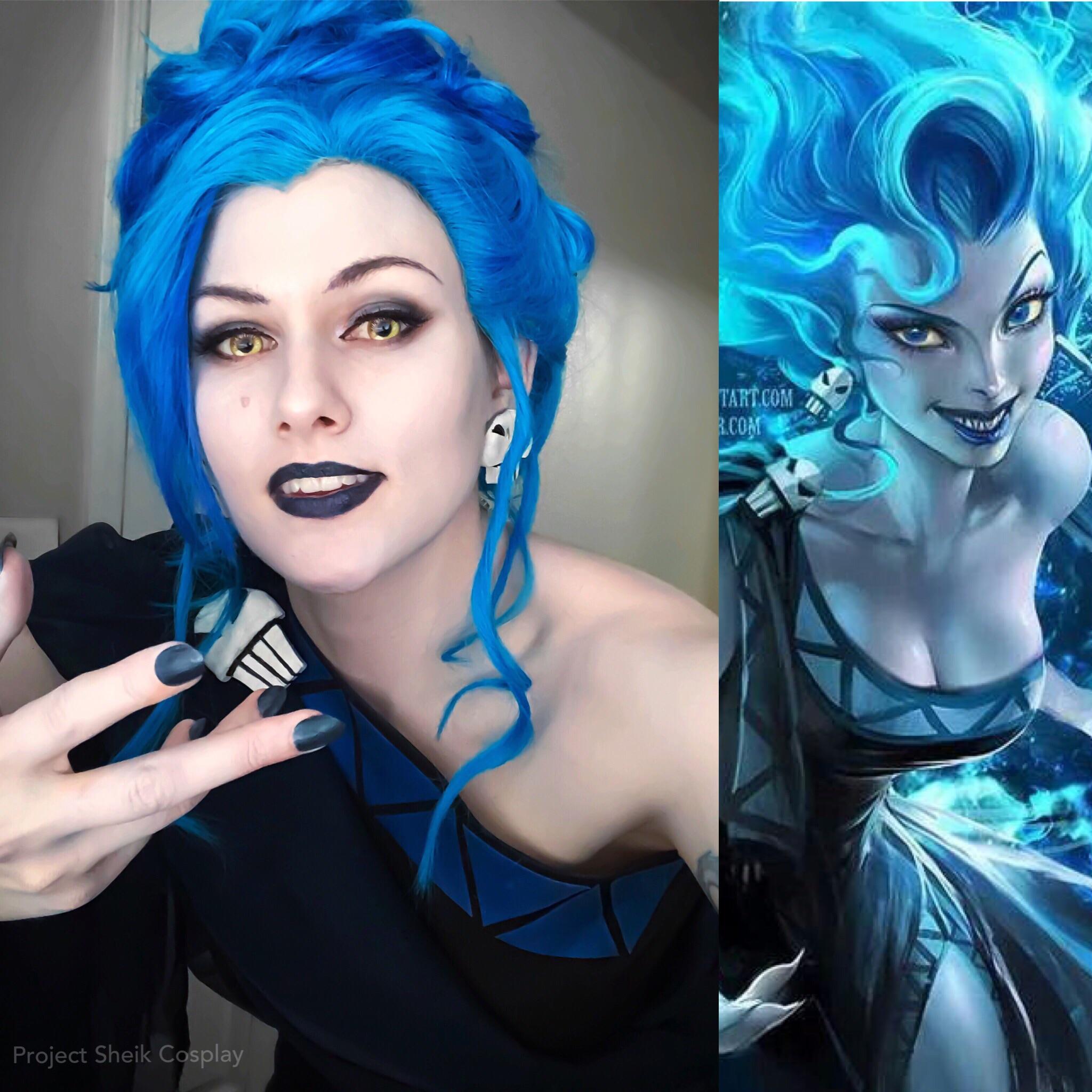 Female Hades cosplay by me at Project Sheik Cosplay r/cosplaygirls