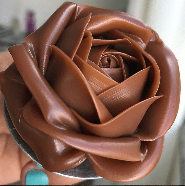 A stunning chocolate rose (599x602)