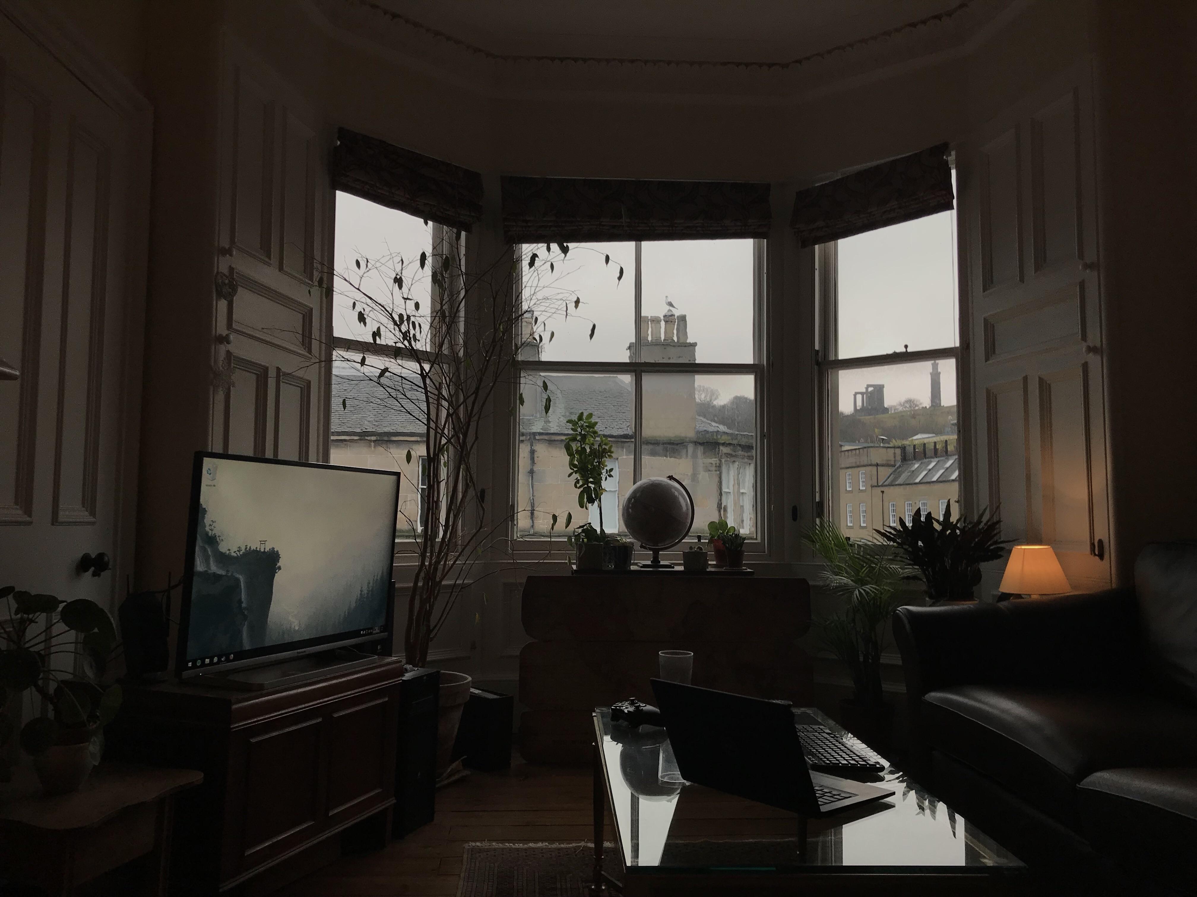My living room in gloomy Edinburgh. CozyPlaces