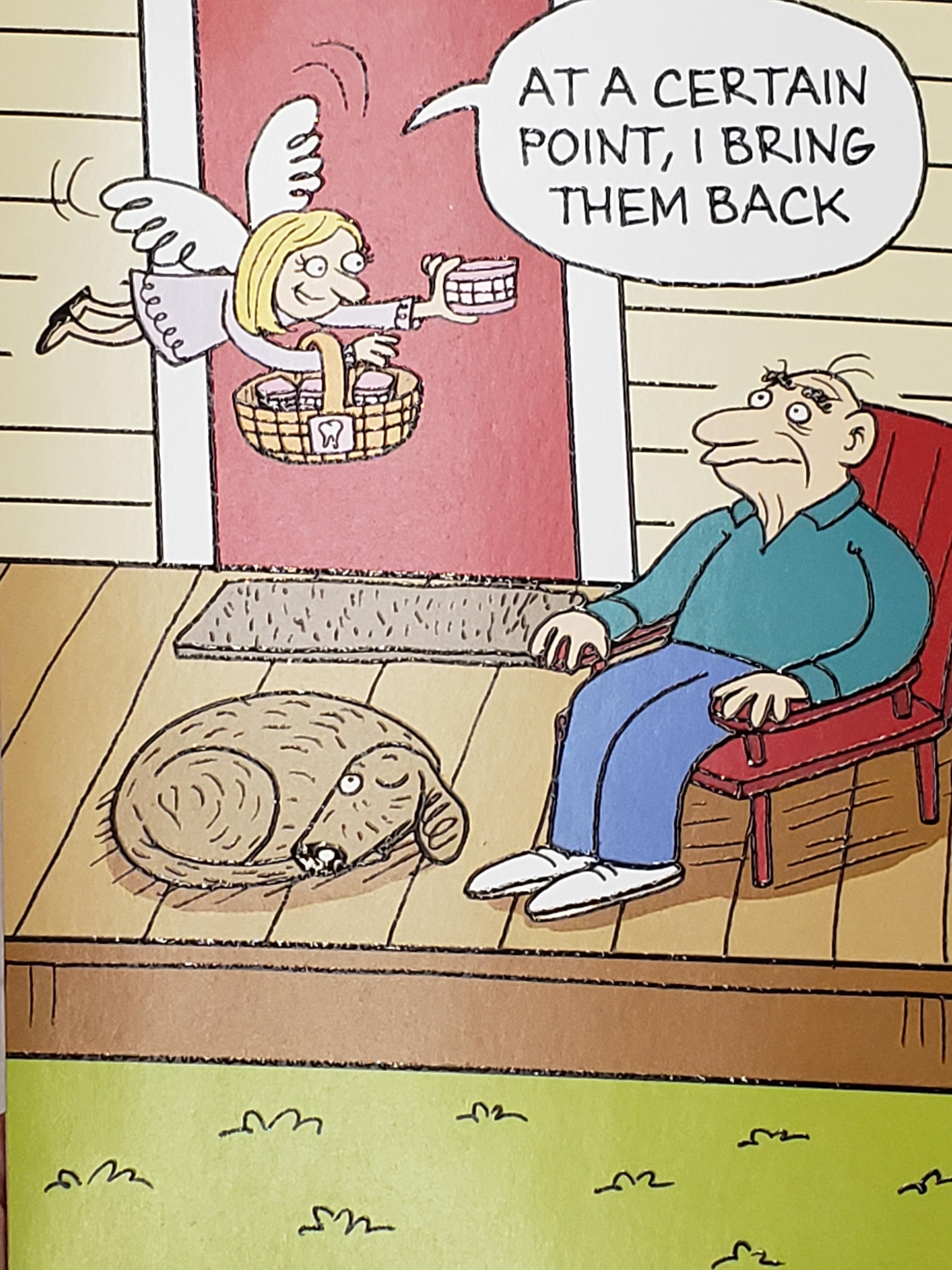 Birthday card for an old friend funny