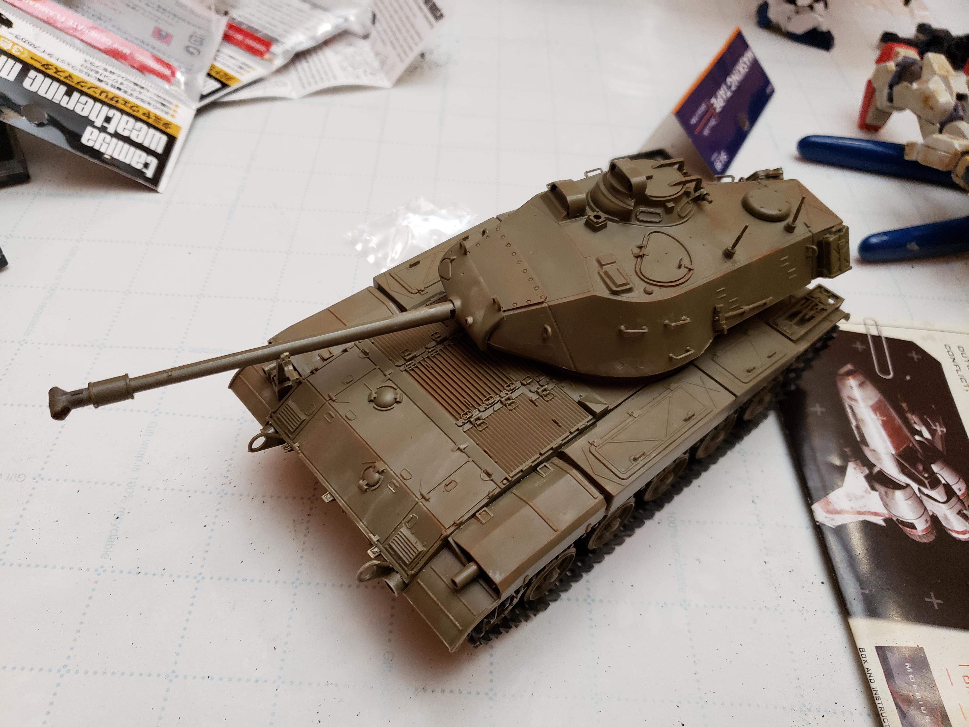 Issa tank! My 1st glue together model kit! modelmakers