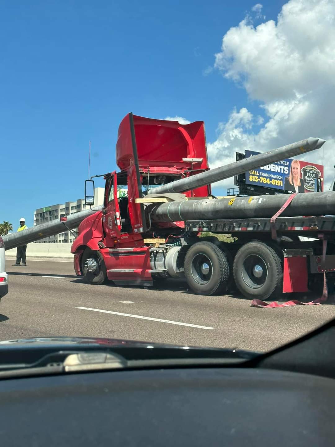 Maybe this is more of a "idiots securing loads" r/IdiotsInCars