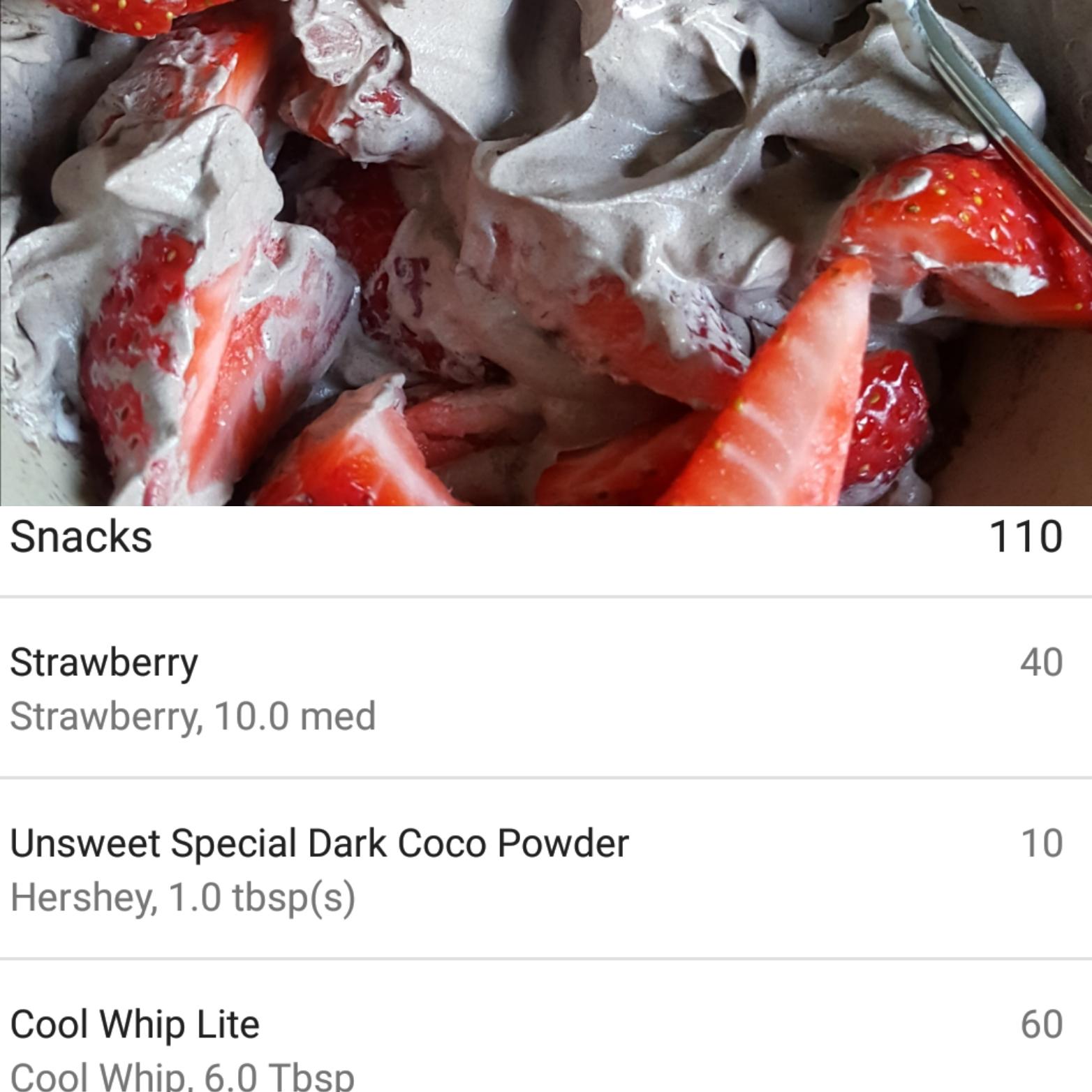 One of my favorite low cal snacks. Filling and sweet. r/1200isplenty