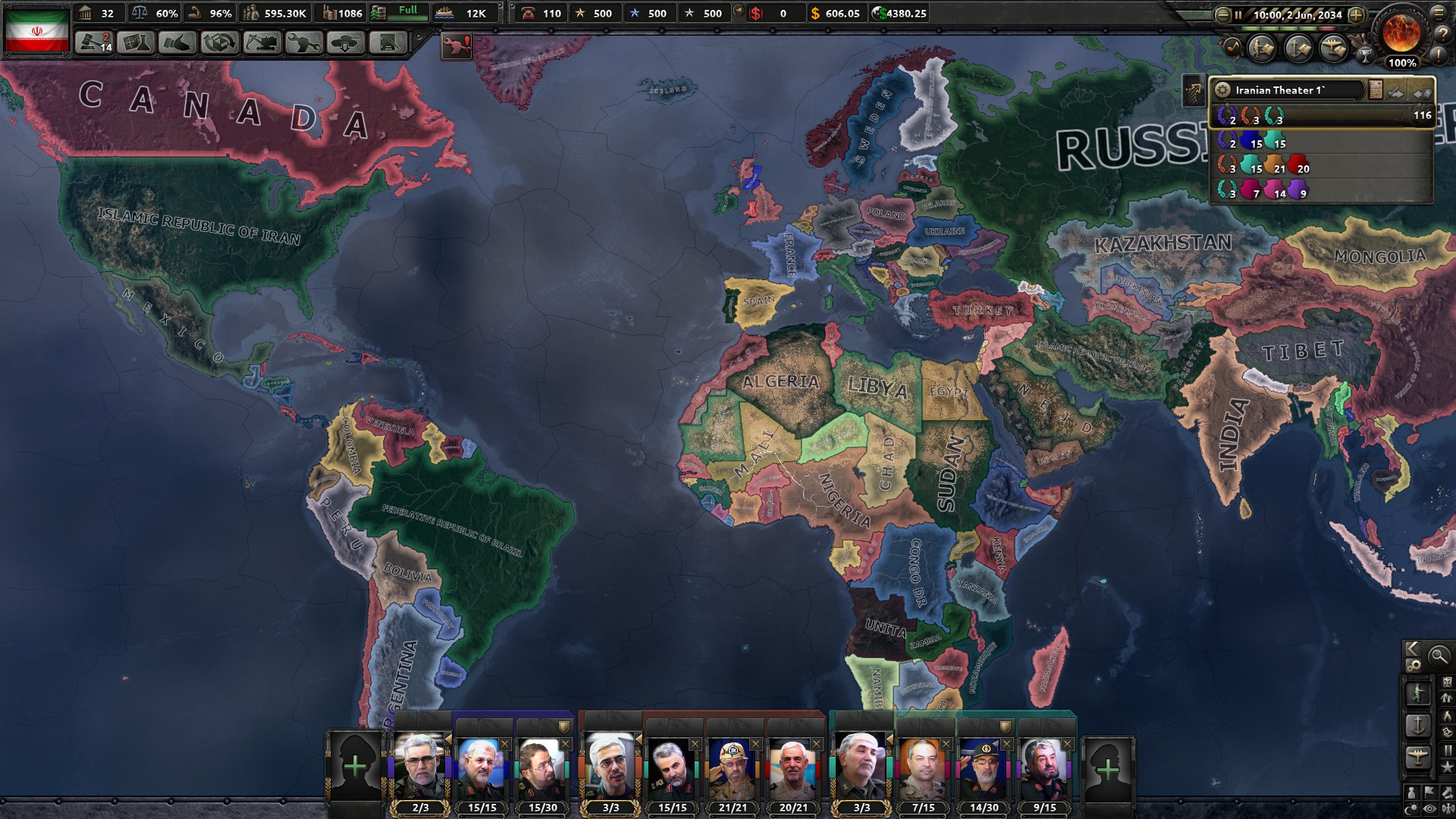 Millennium Dawn is a great mod. hoi4