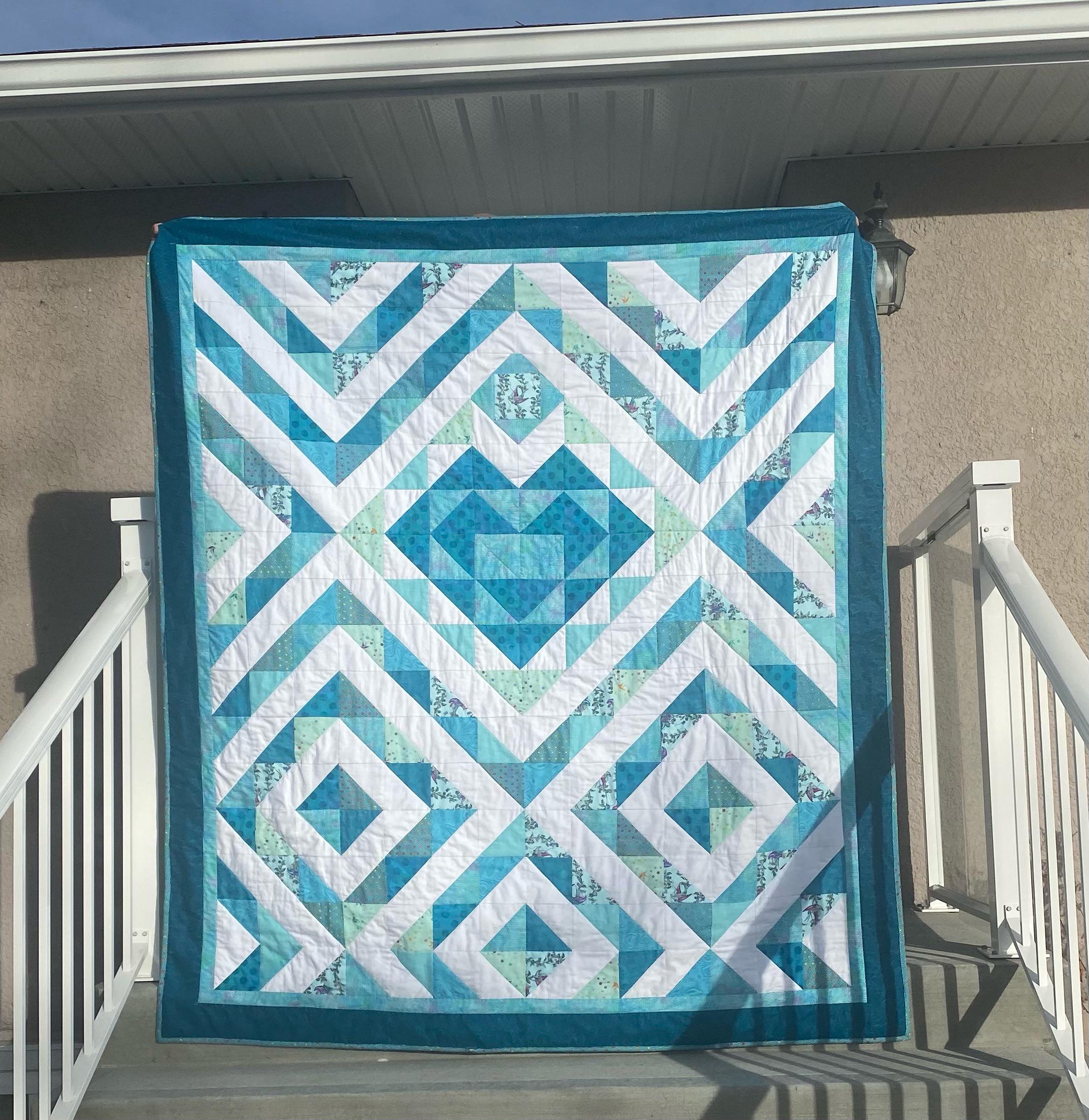 Everyone was so nice to my mum for the quilt I posted (she doesn’t have