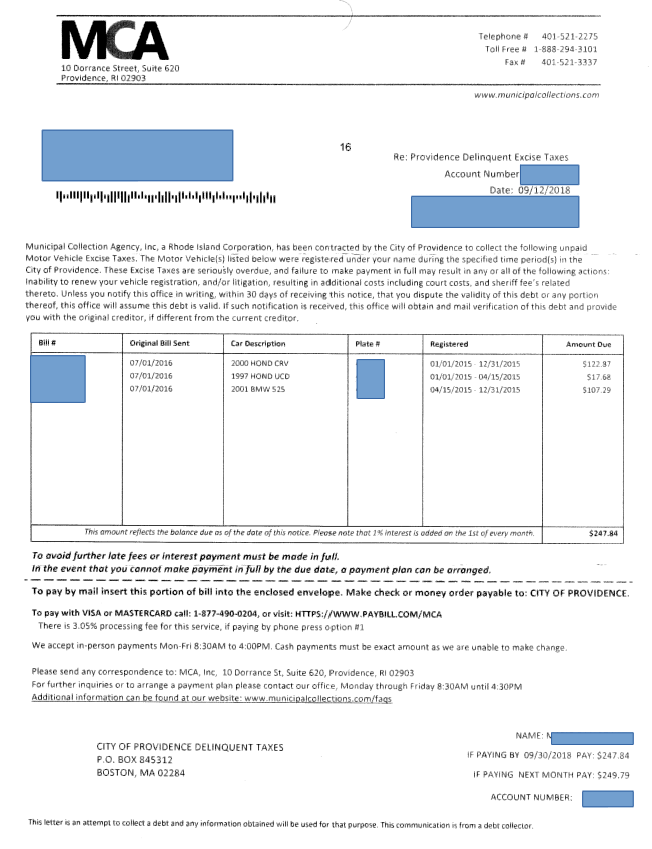 Providence Excise Tax scam? r/providence