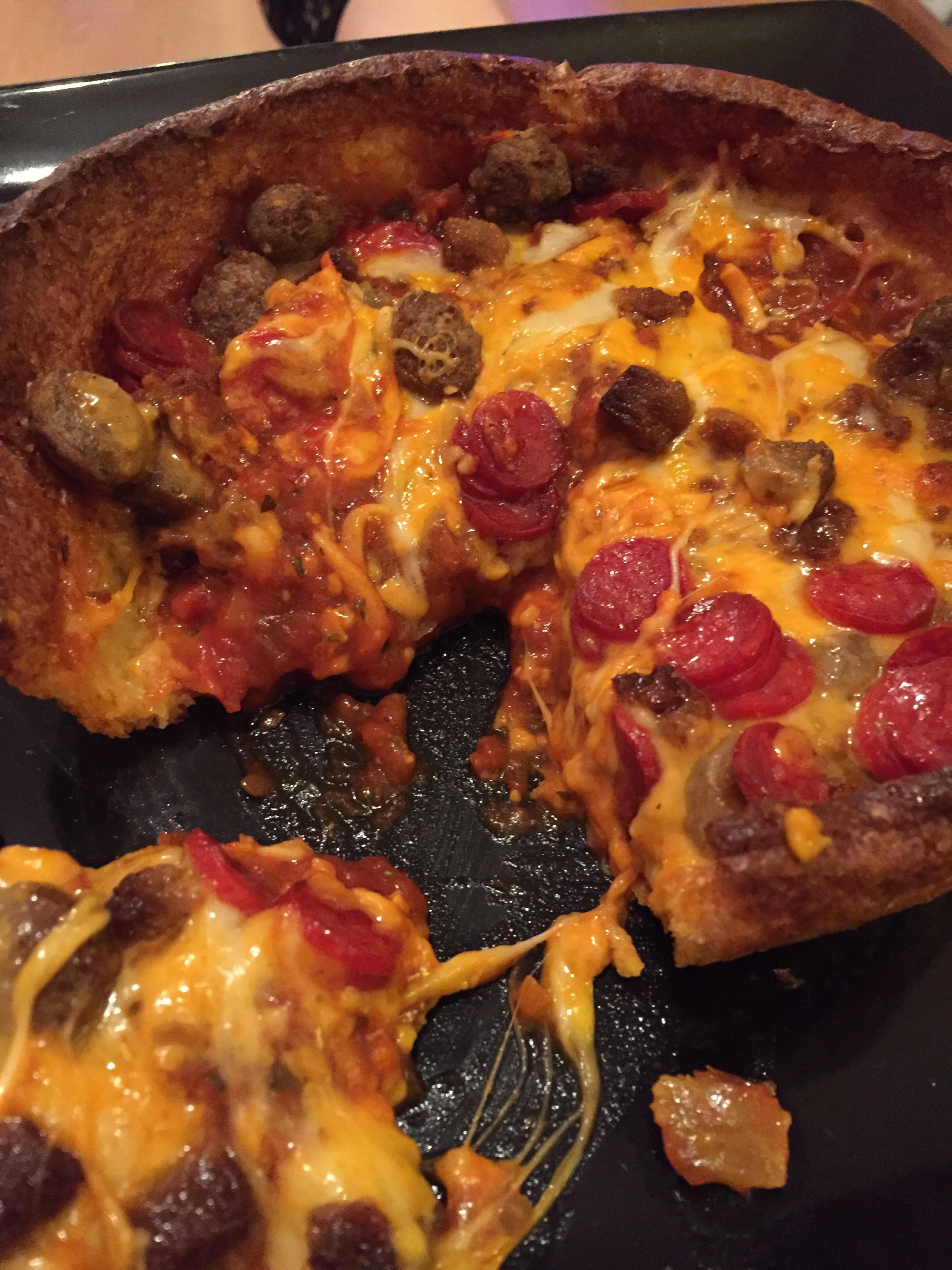 I tried the Yorkshire Pudding Pizza r/shittyfoodporn
