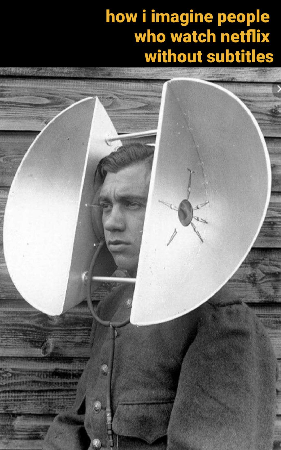 I can't hear without my subtitles. r/dankmemes