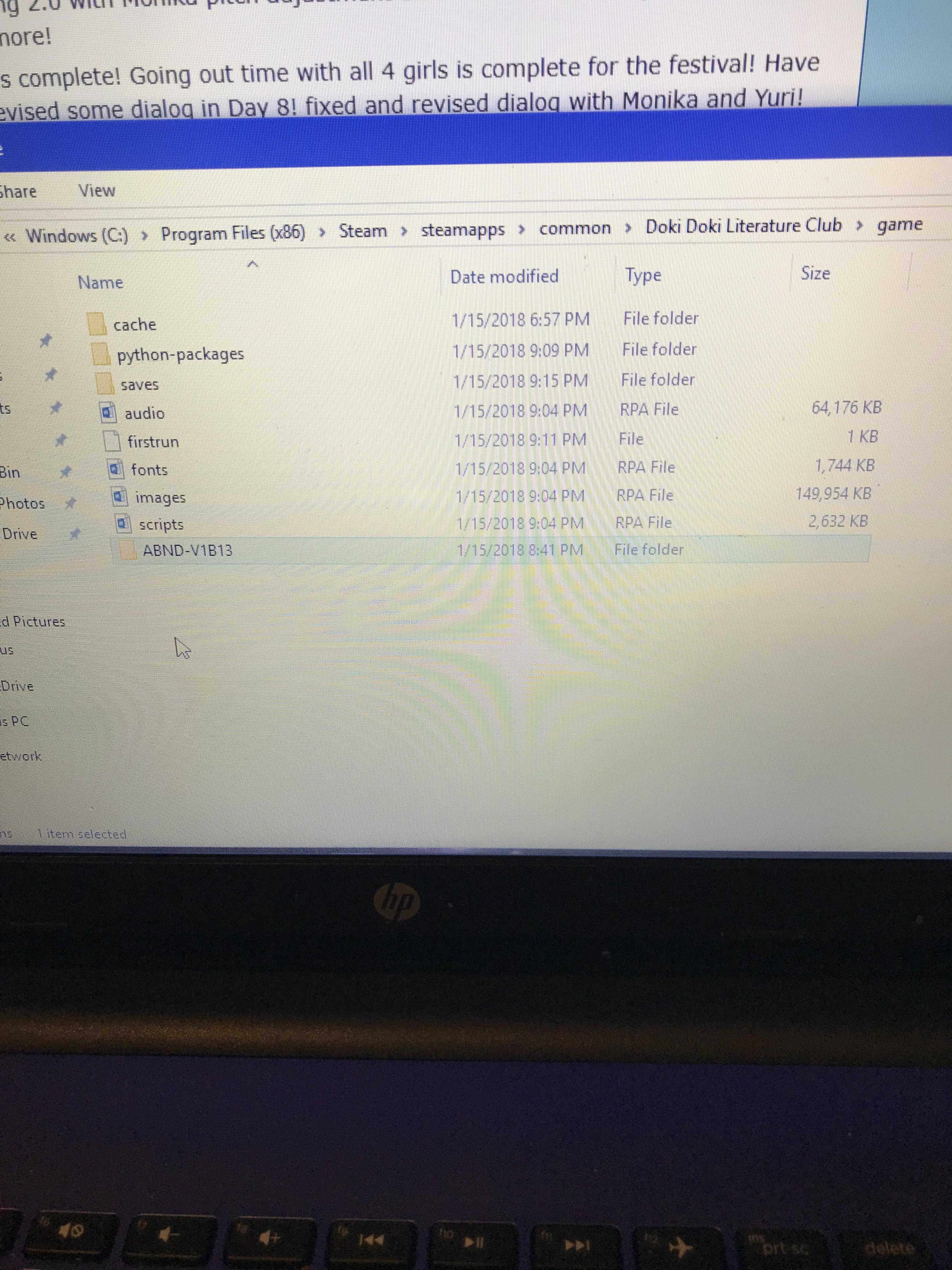 Files download Ddlc a brand new day mod download