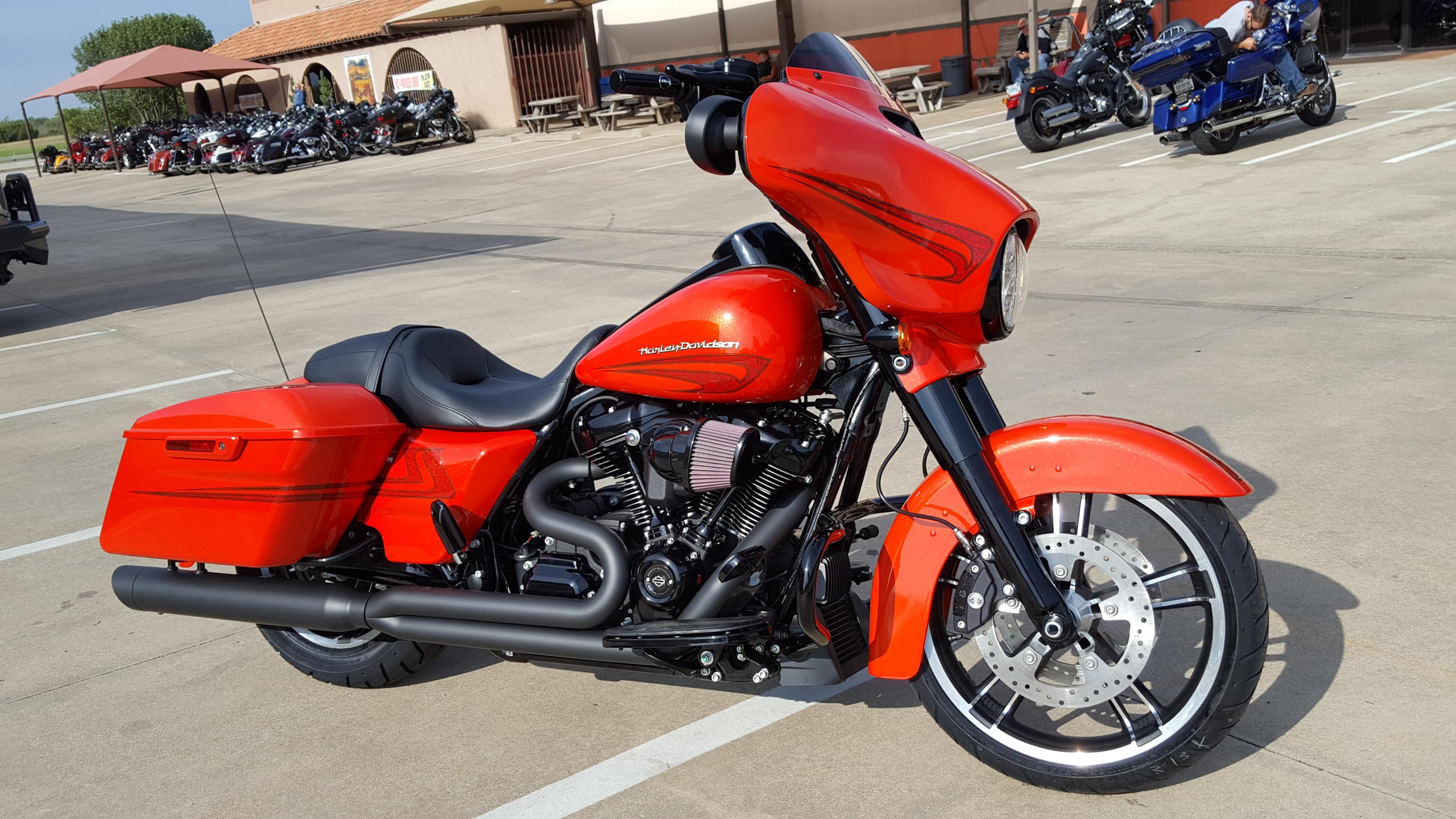 Just finished our first blacked out Milwaukee 8 2017 FLHXS! Harley