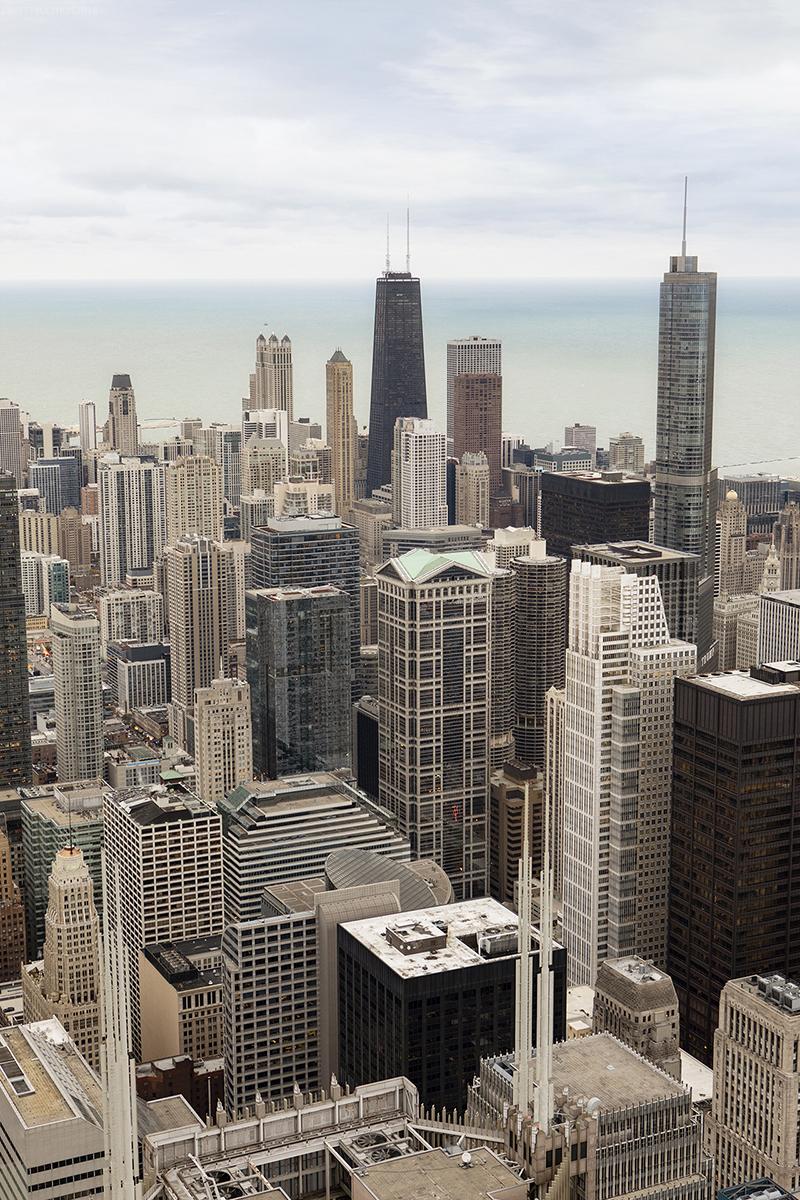 Not your everyday view, guess where I am standing. chicago