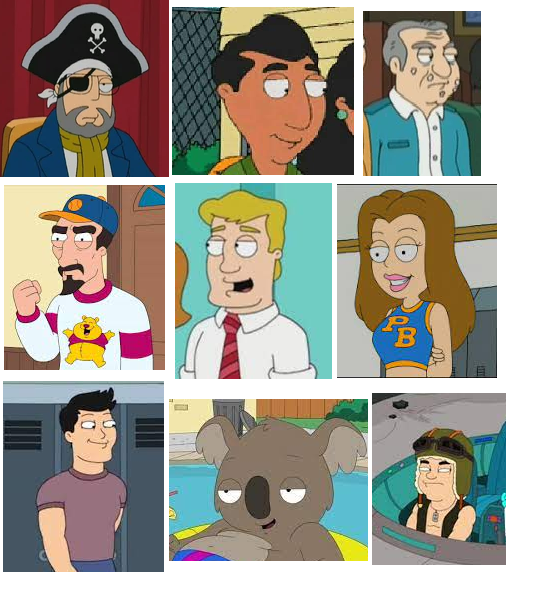 Press F for recurring characters who have since disappeared or been relegated to background