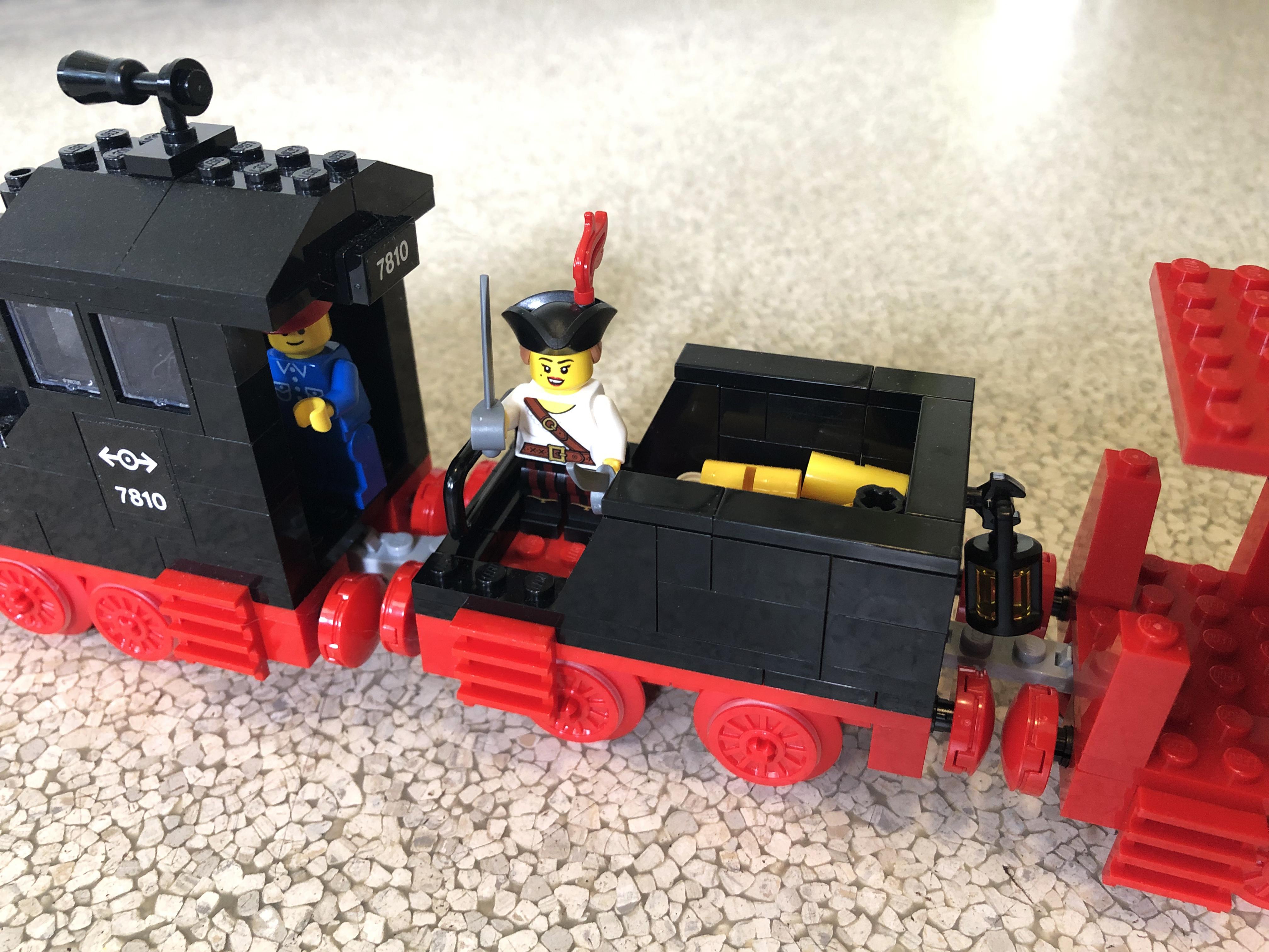 Custom TENDER for the 40th Anniversary Train 40370 lego