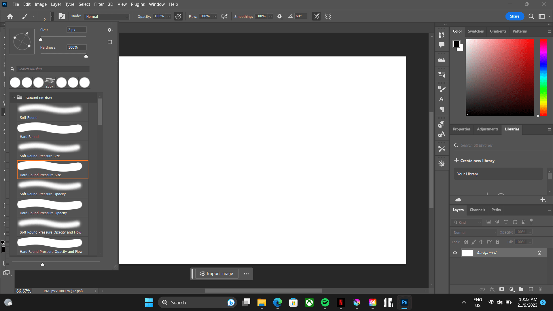 Does anyone know why my Round Pressure brushes are gone? I can't find