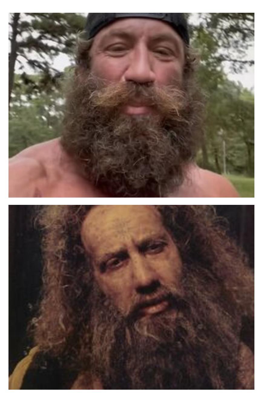 Before and After of the Liver King never before seen. But… which is