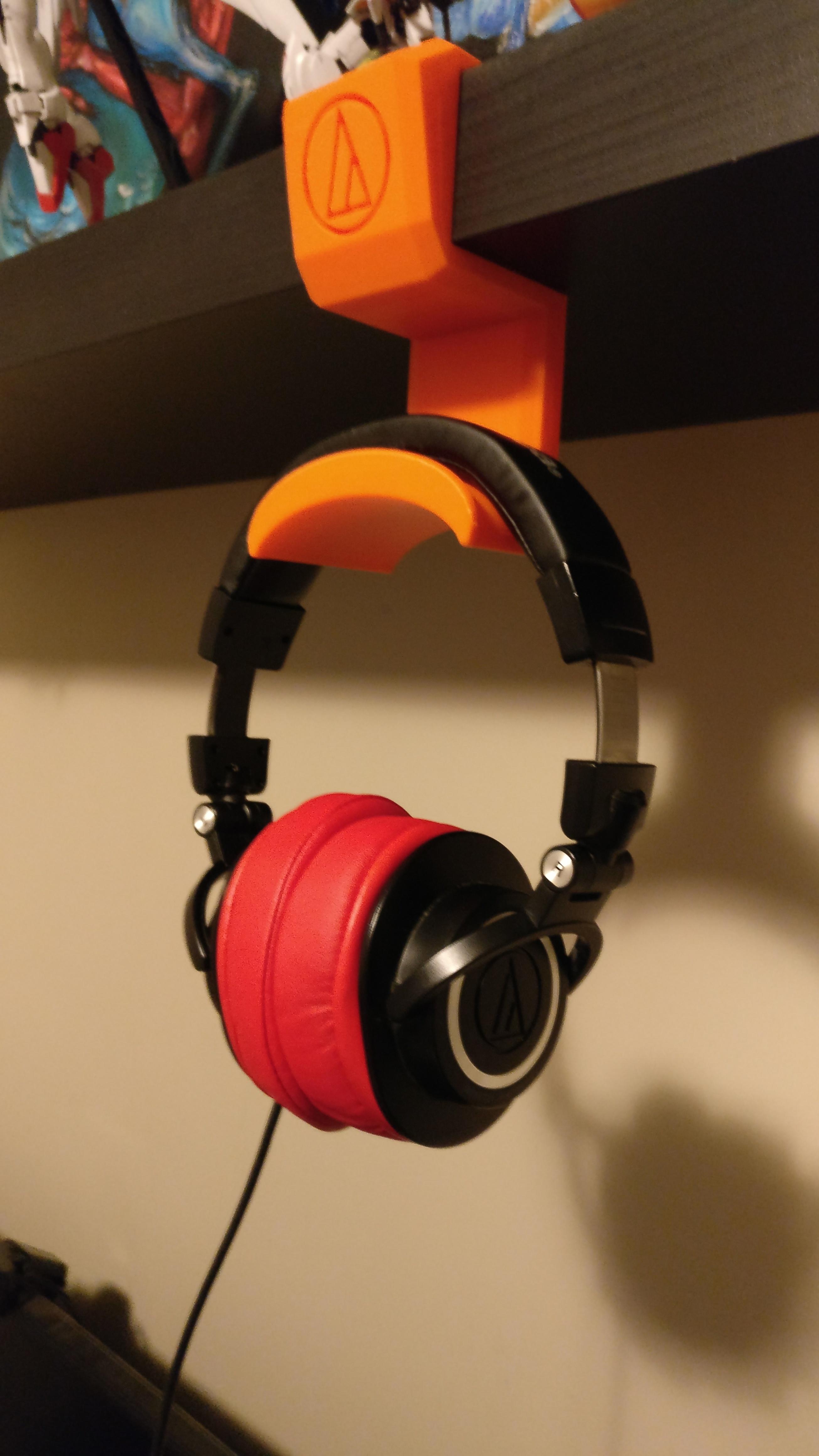 Headphone holder for above my desk r/functionalprint