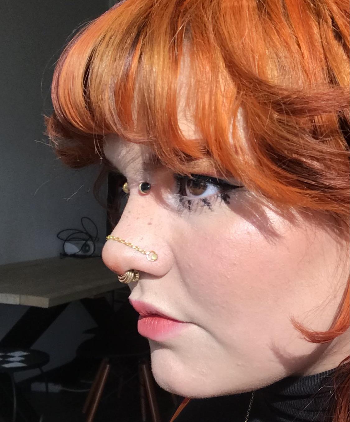 Question! Can I put a curved barbell in my bridge that was pierced with