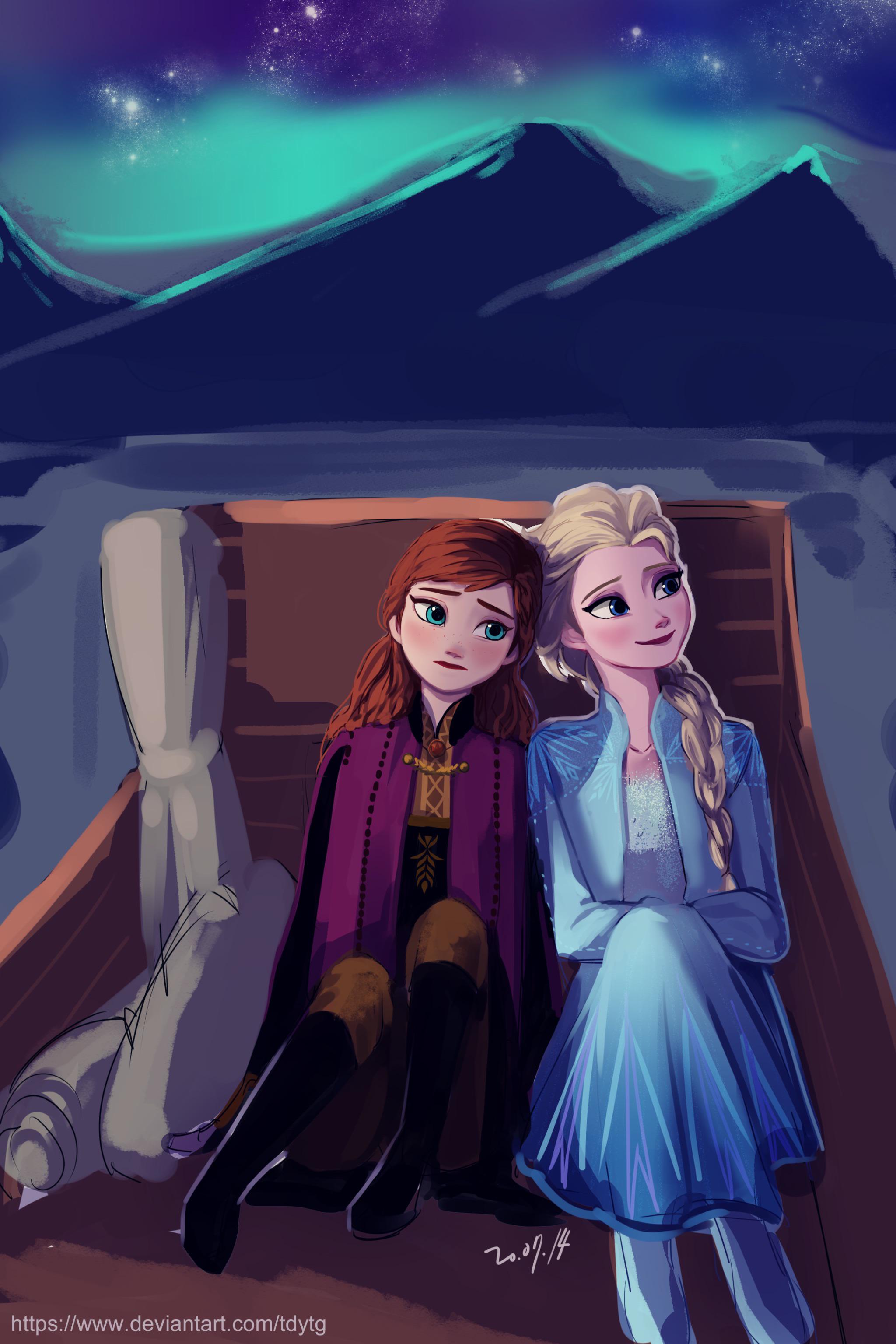 The Sky is Awake (by teddyth88/TDYTG) r/Frozen