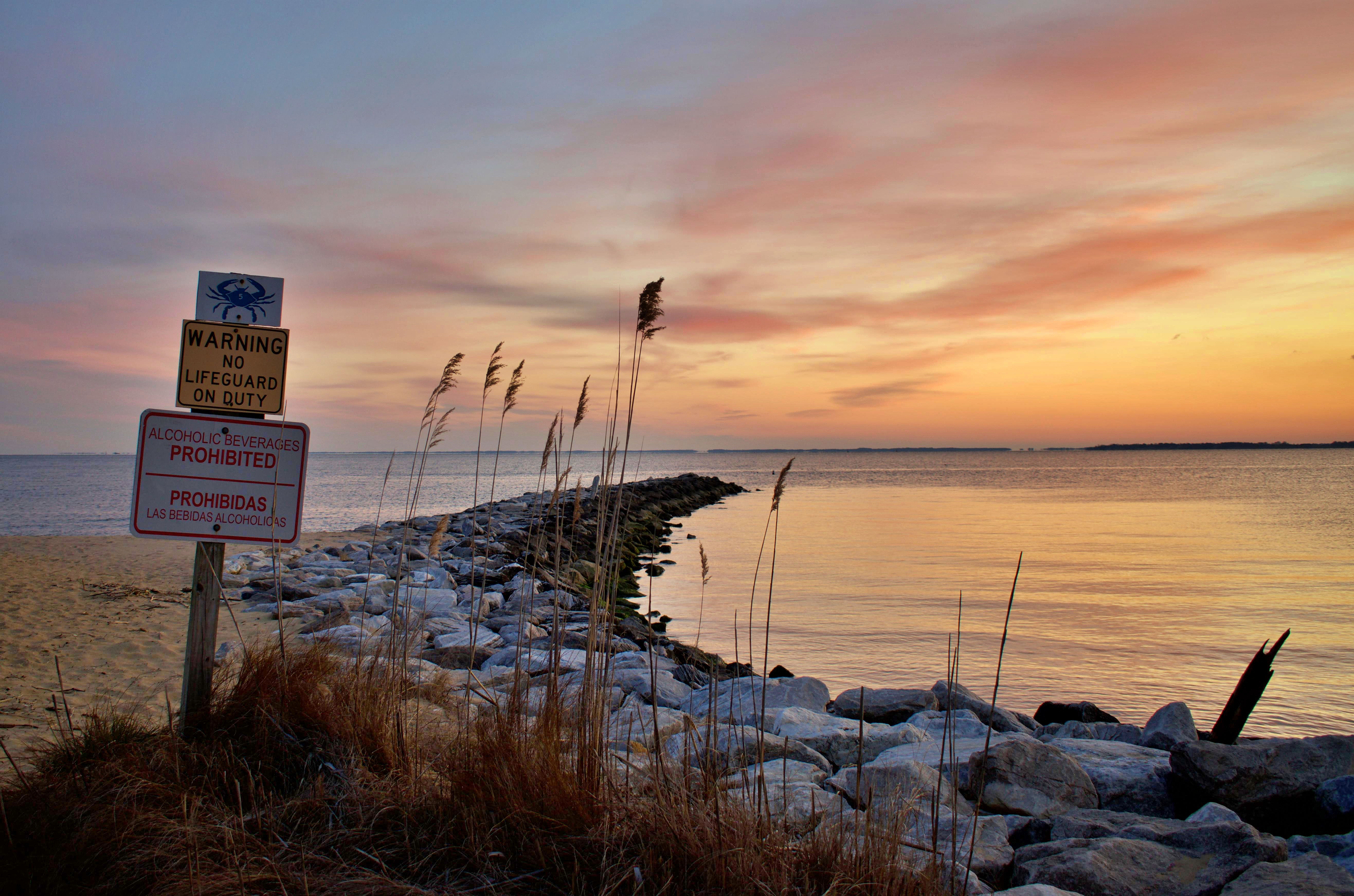 Sandy Point State Park this morning r/maryland