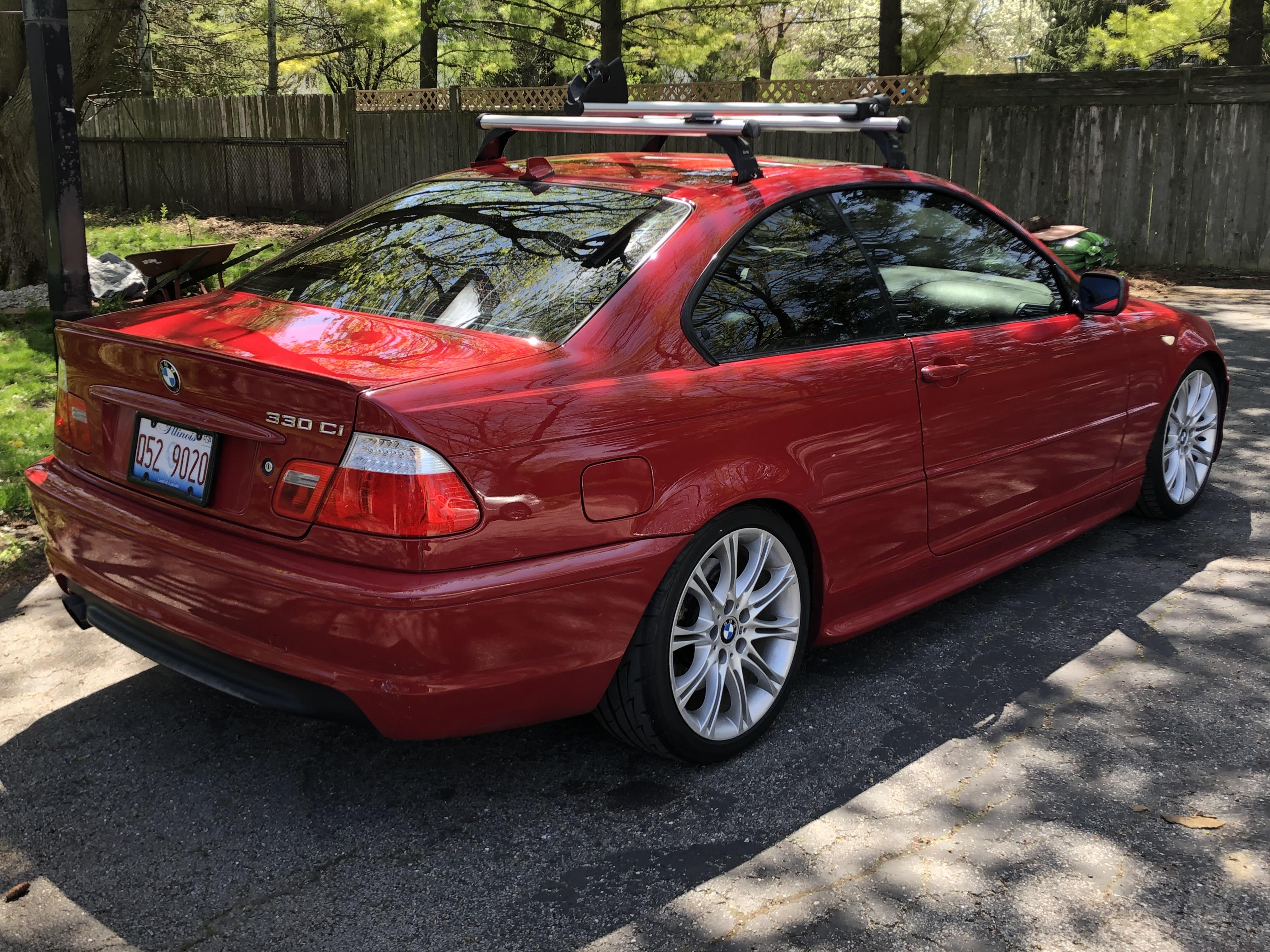 Added 12mm spacers in the rear today. r/e46