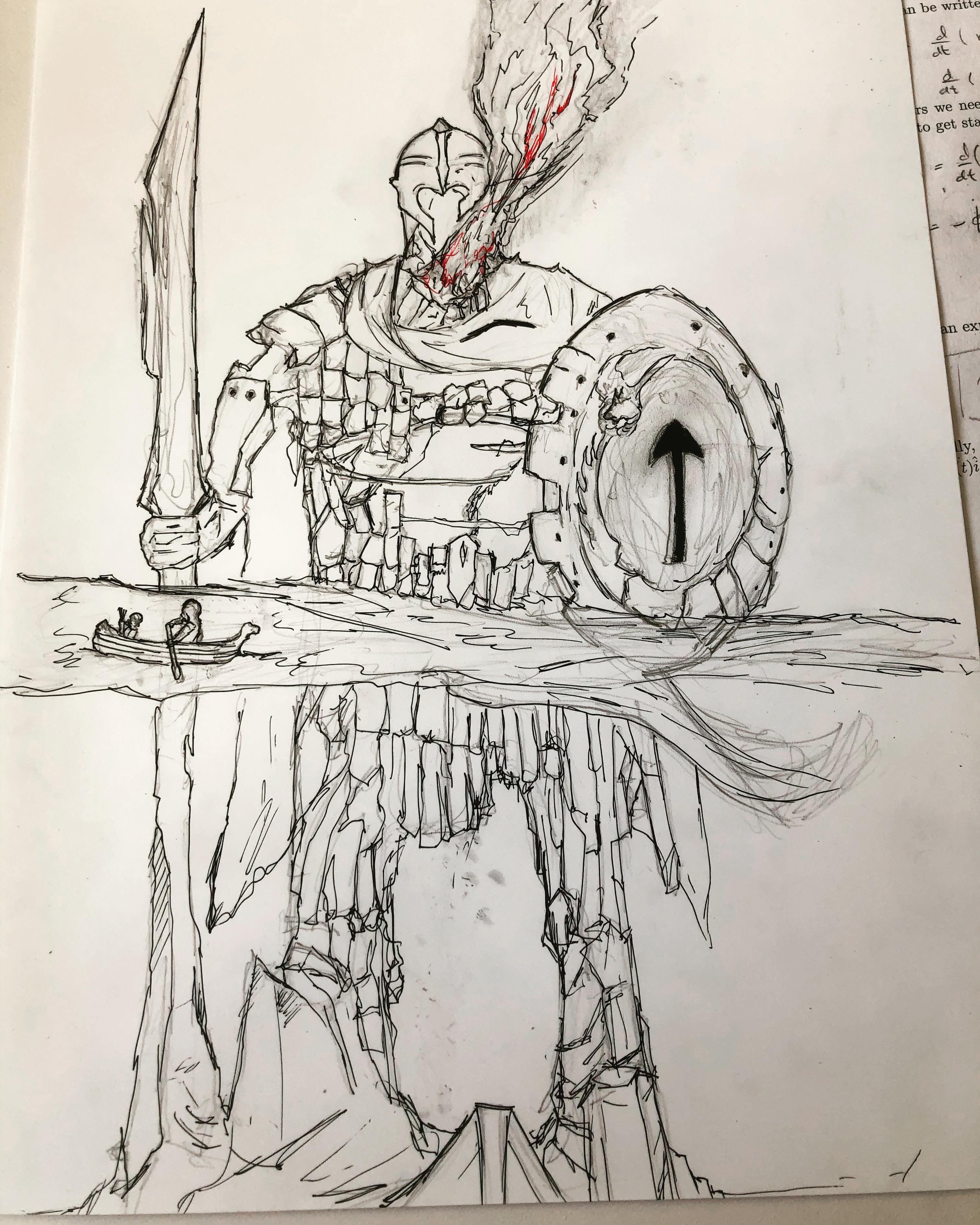 God of War Tyr statue I want us to meet Tyr in some way in the next