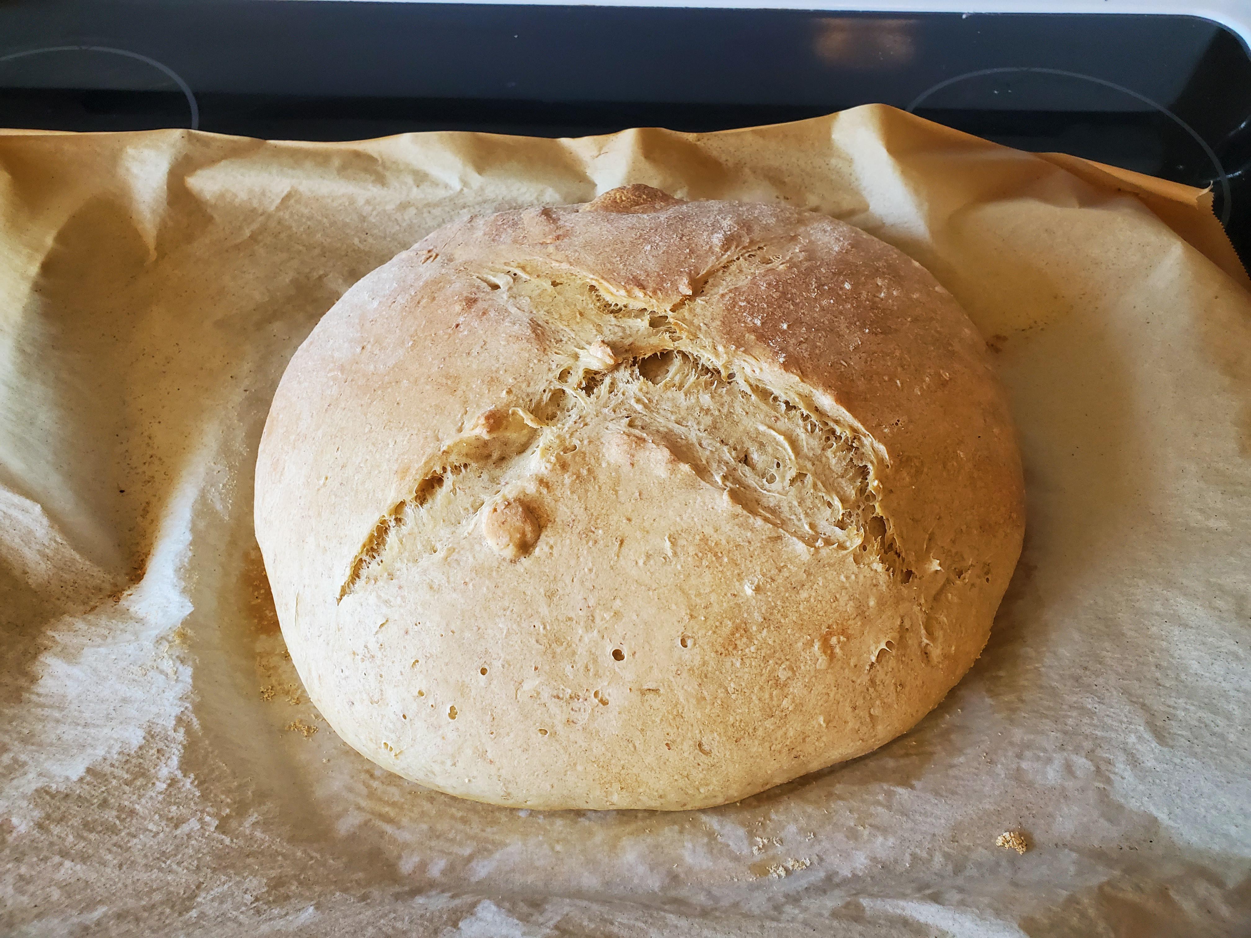 Tried the King Arthur Flour French style Country Bread recipe. Boy was