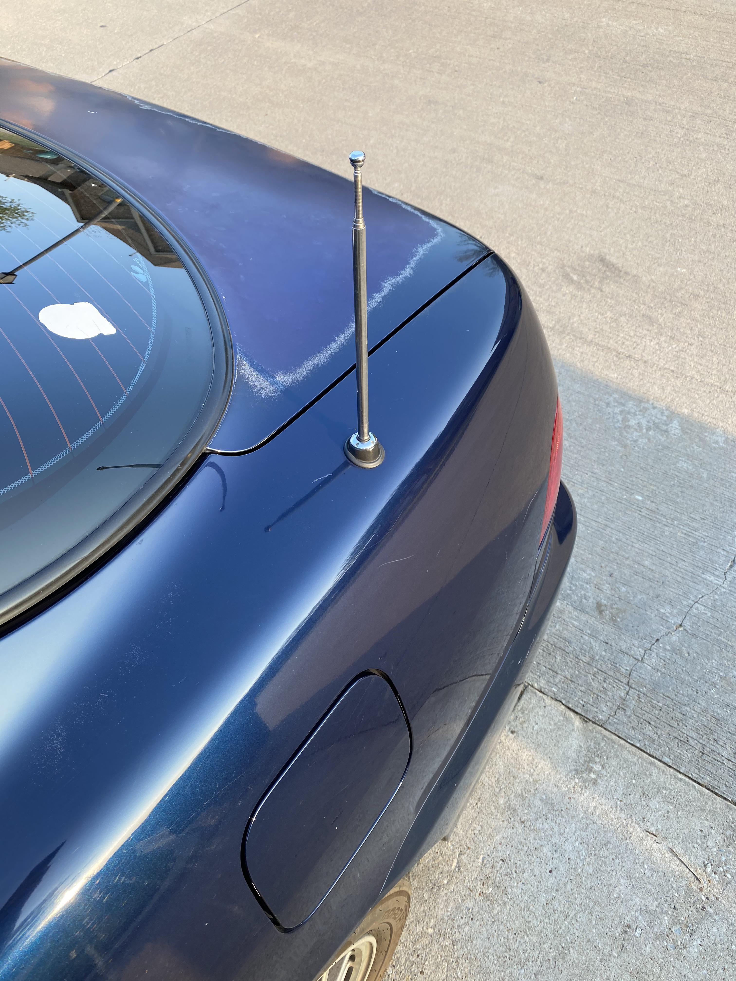 Antenna doesn’t go down all the way, anyone know wtf I need to replace