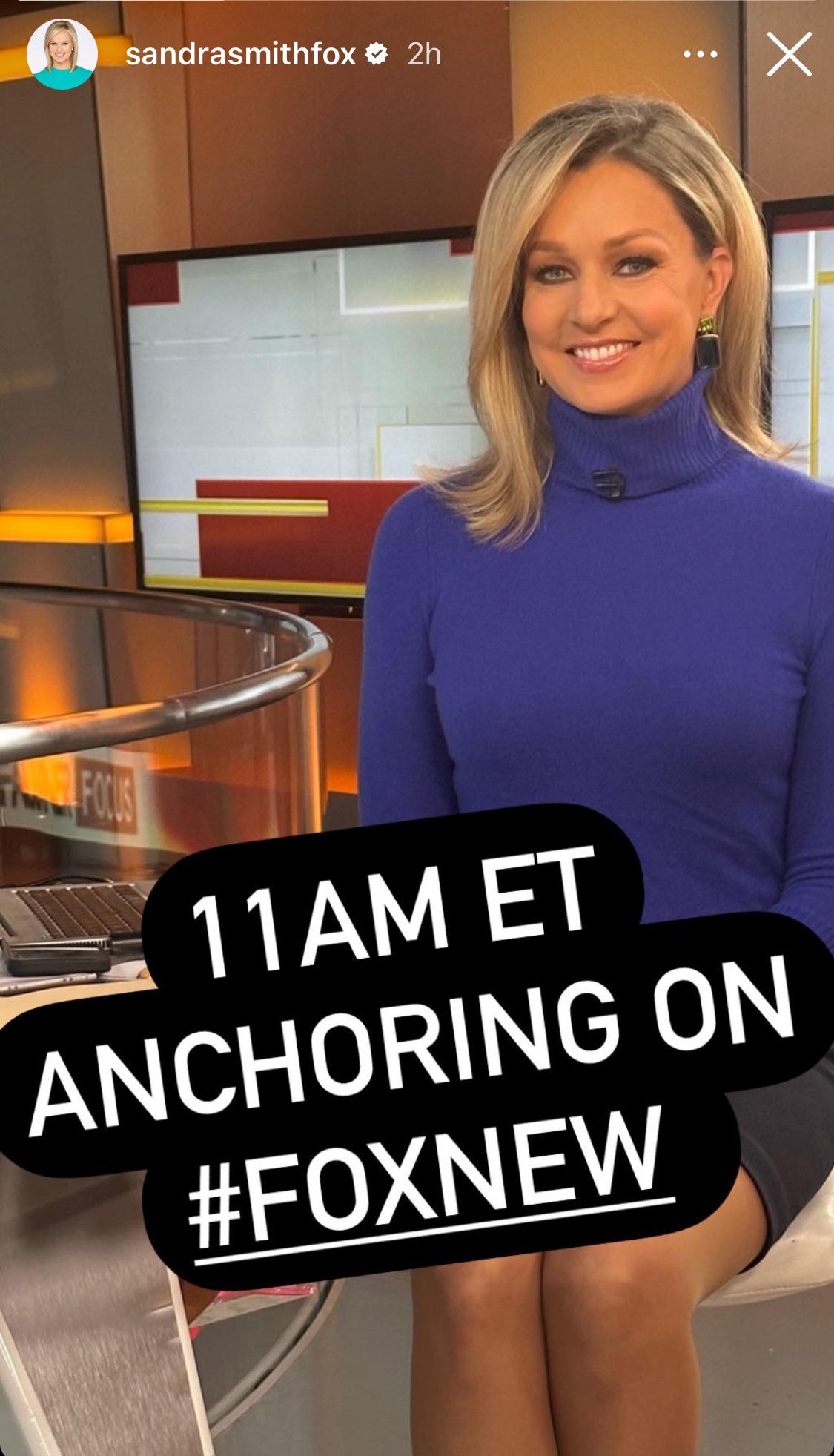 Sandra Smith, Fox News - Sexy