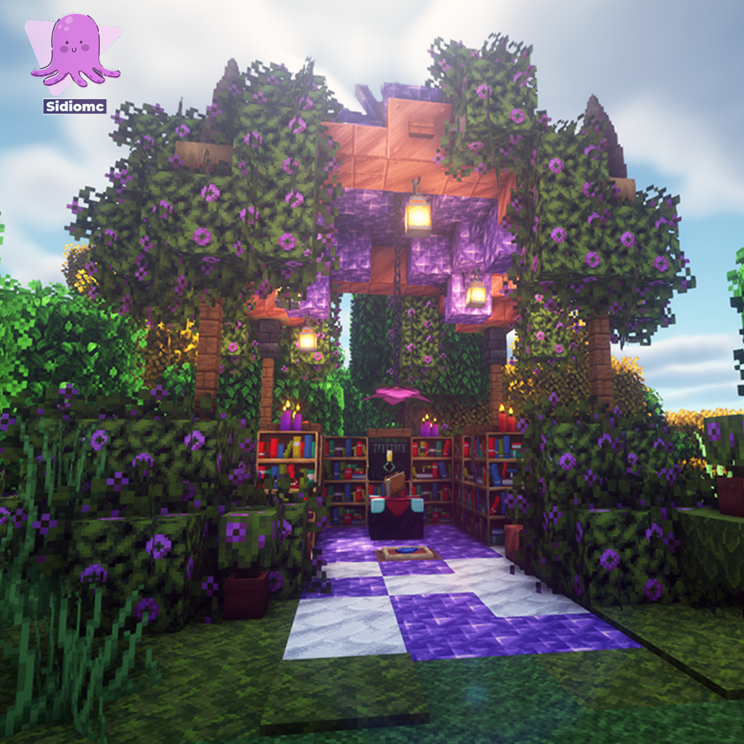 What do you think of my Magical Enchanting Room Design in Minecraft 1.