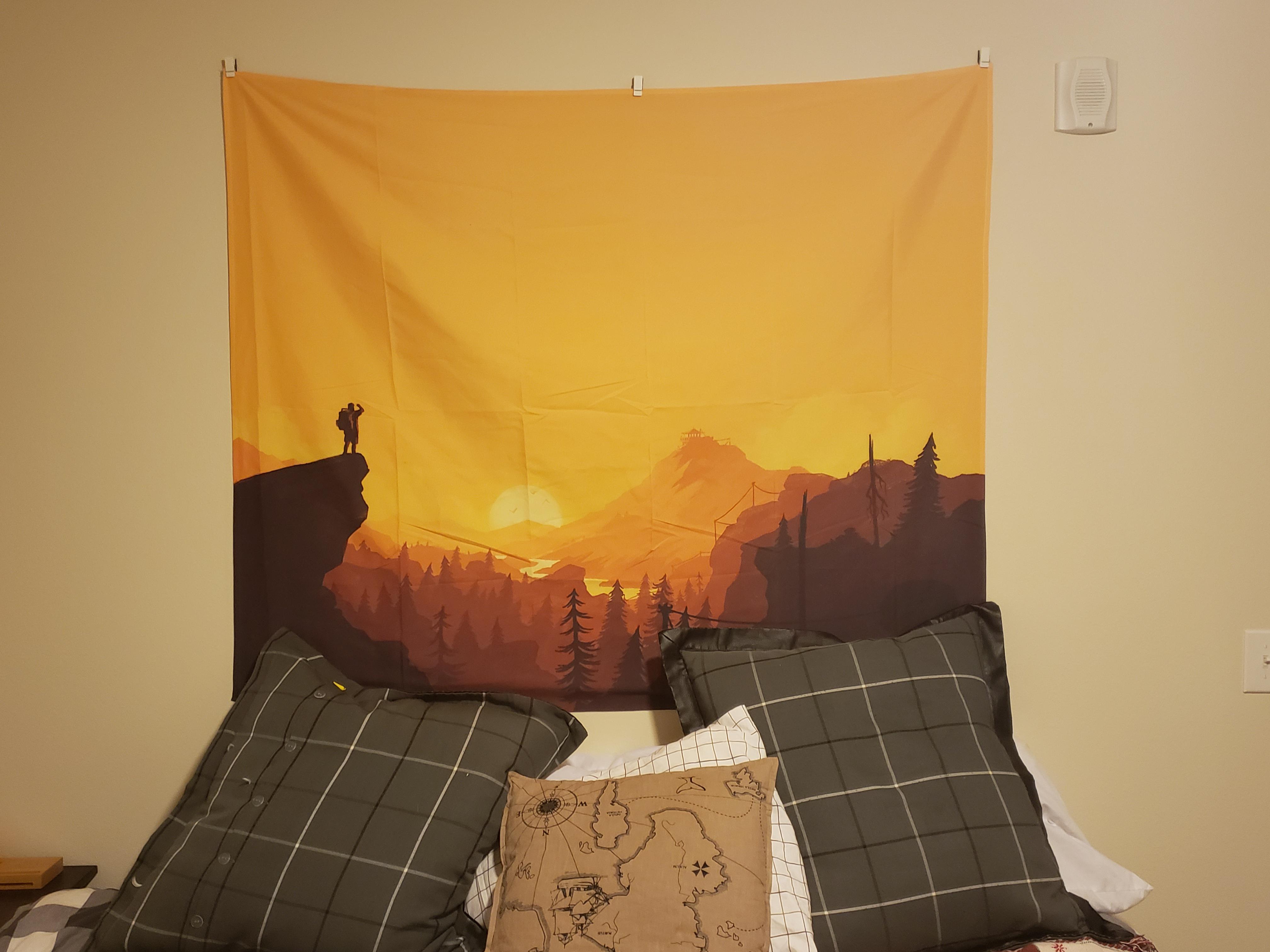 Thanks to Redbubble for this awesome tapestry 👌 r/Firewatch