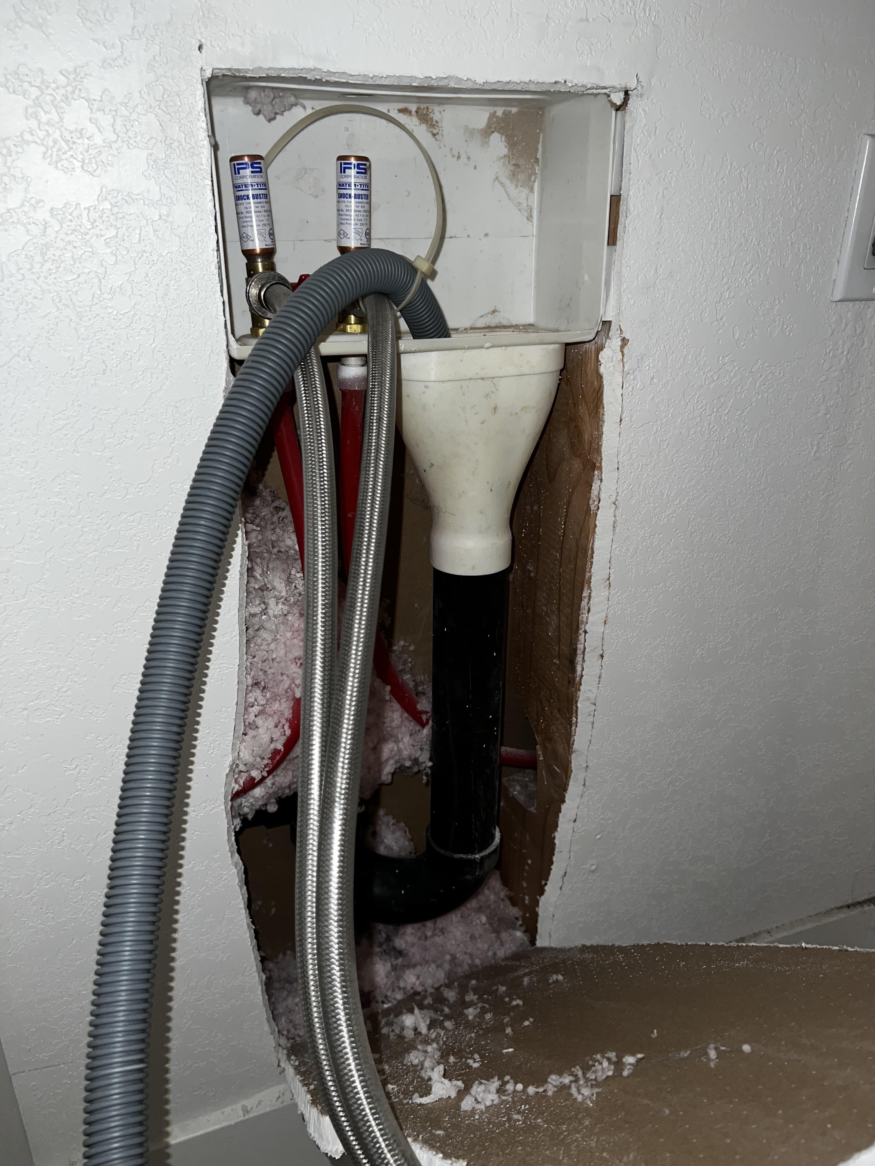 Is there anything wrong with this washing machine sewer trap? Mystery