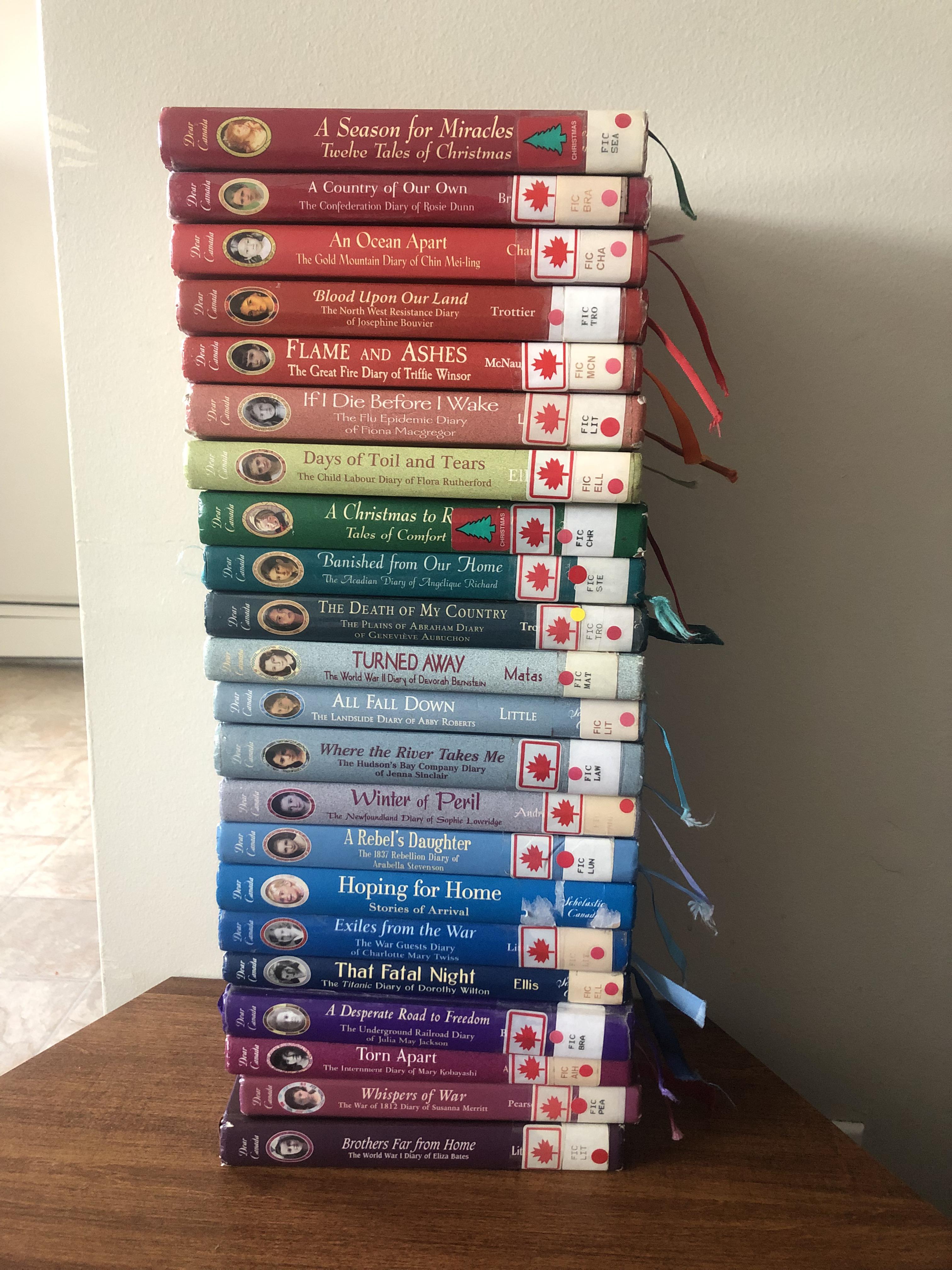 I’ve been saying I’ll finish the Dear Canada series for years. I