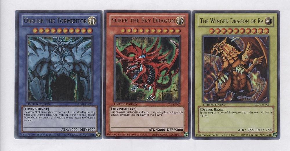The 3 Egyptian god cards r/nostalgia