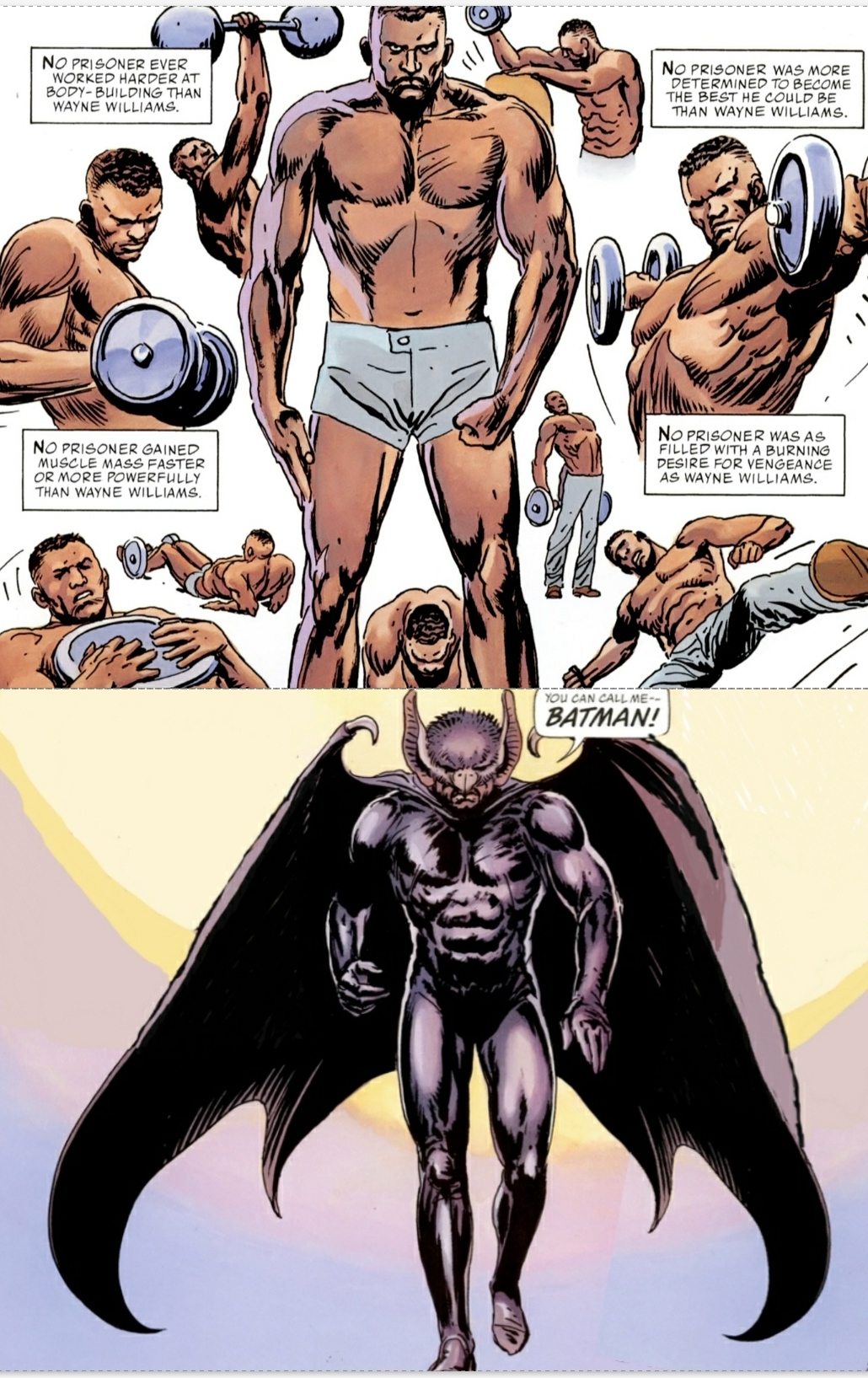 Stan Lee's version of Batman. batman