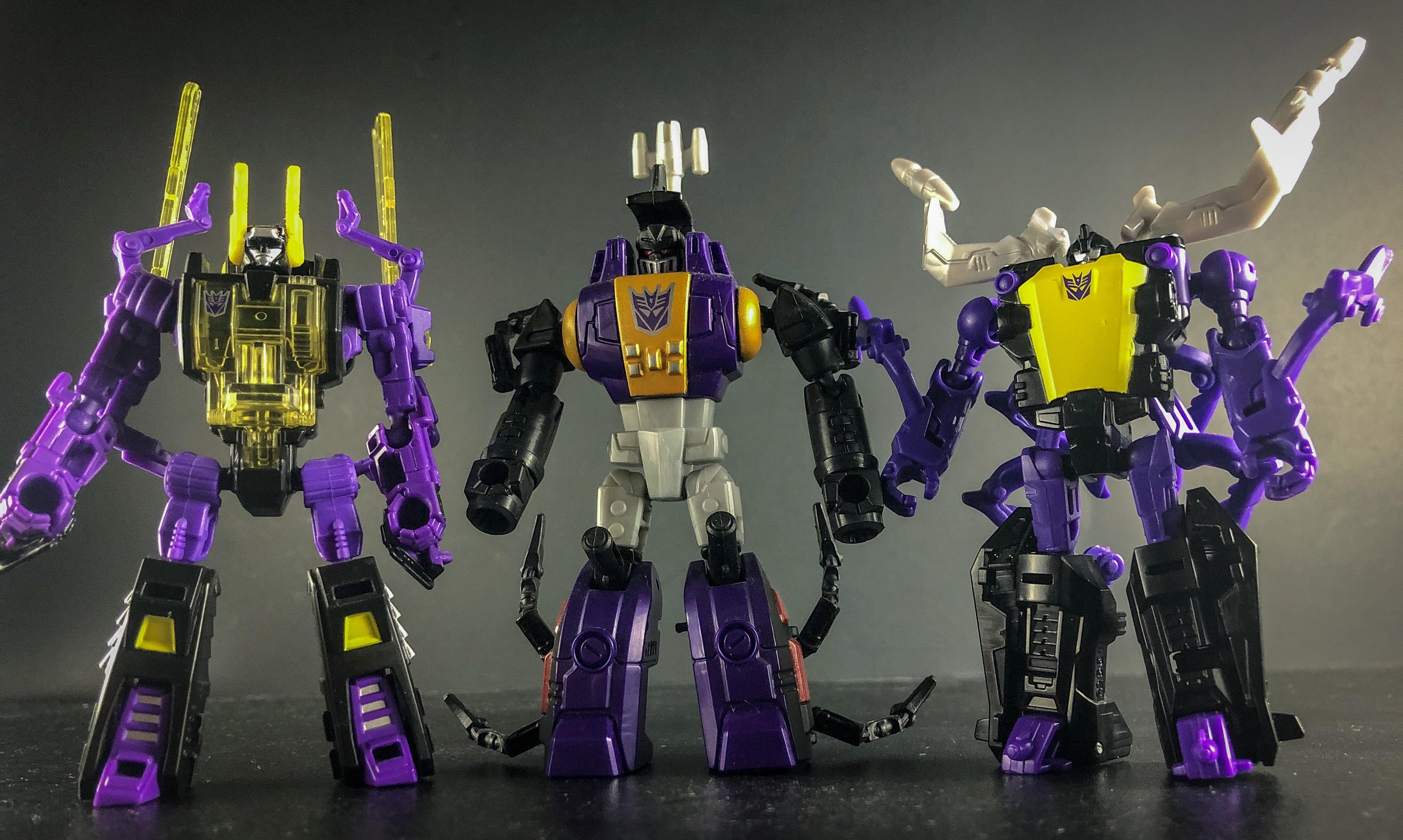 Finally completed my legends class Insecticons. r/transformers