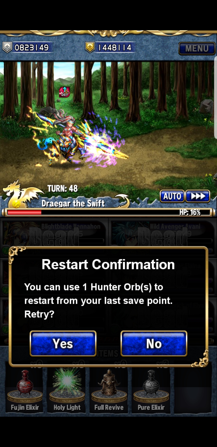 Actually wanna throw my phone against a wall r/bravefrontier