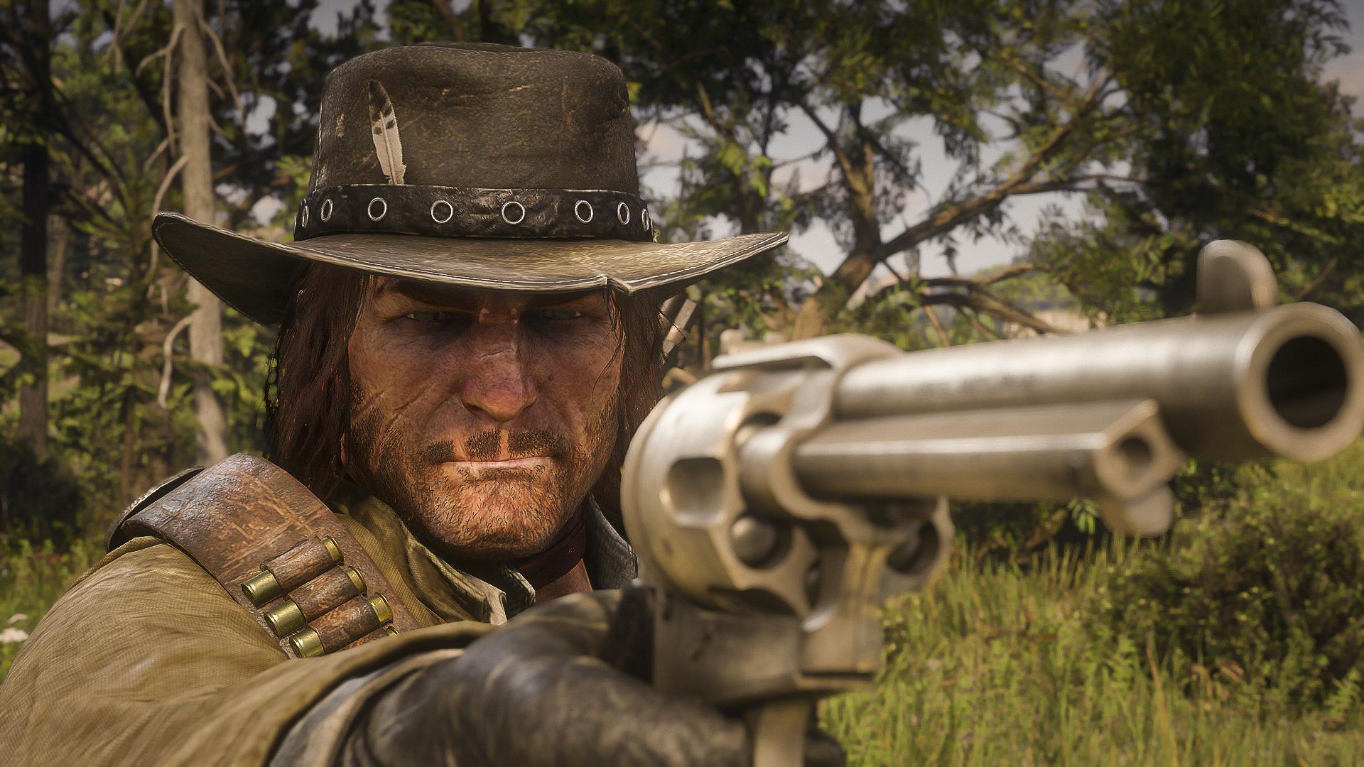 RDR1 John Marston with Brown Hair r/reddeadredemption