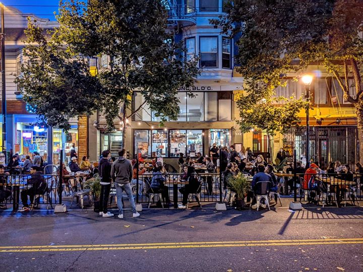 Valencia Street / Shared Spaces / Outdoor Dining r/sanfrancisco