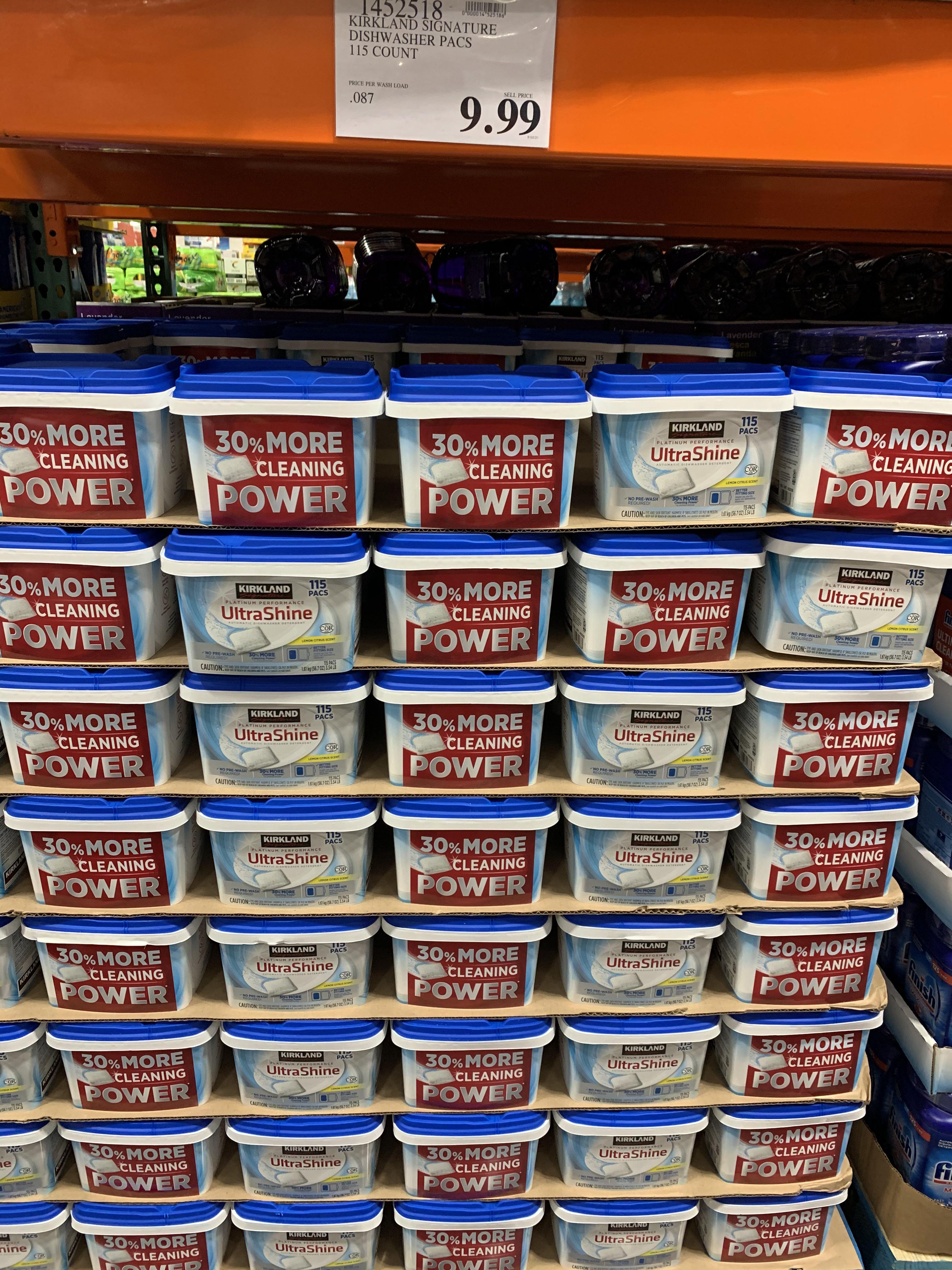 Thoughts on Kirkland dishwasher tablets vs. brand name ones? r/Costco
