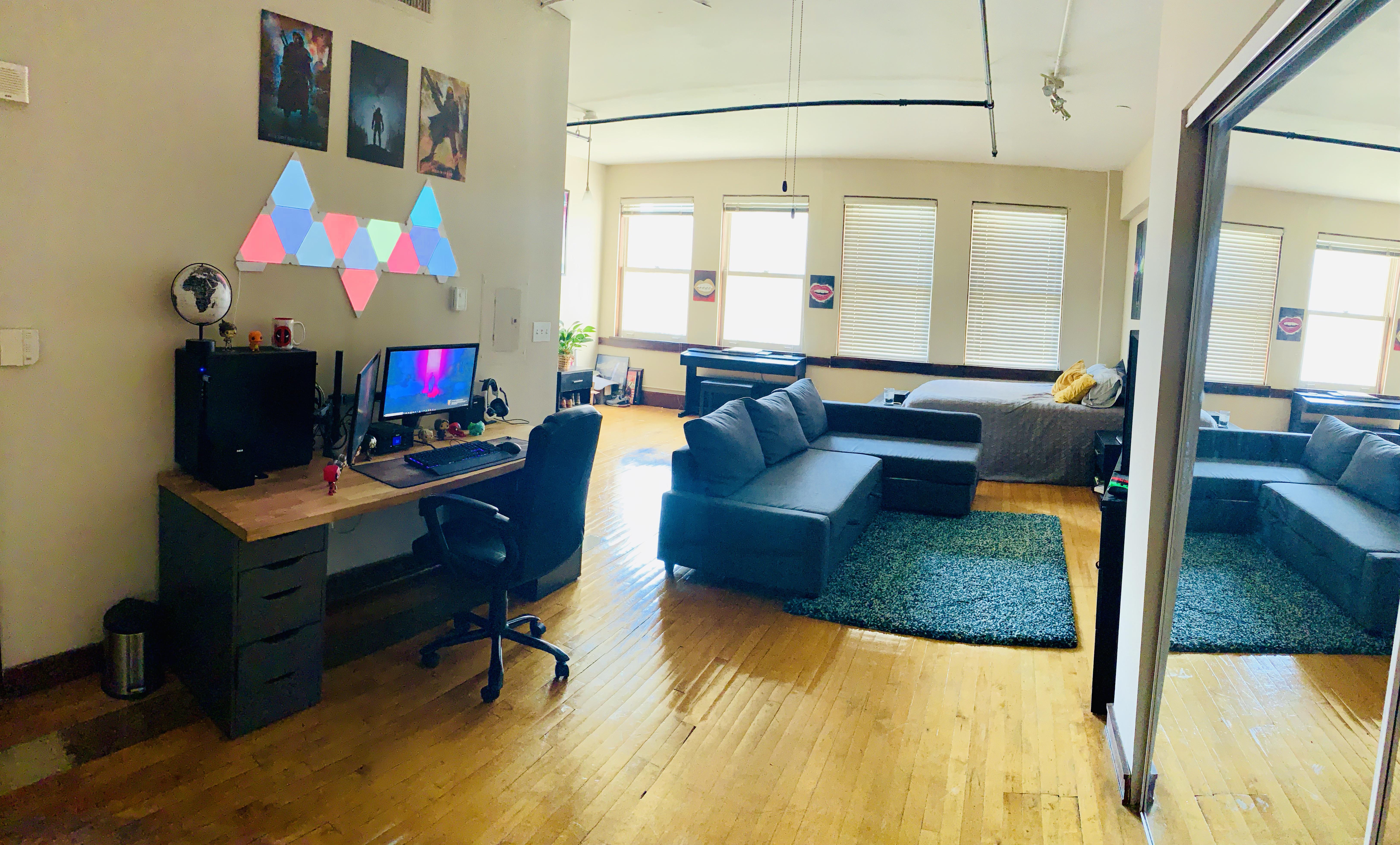 My Studio Apartment Update r/malelivingspace