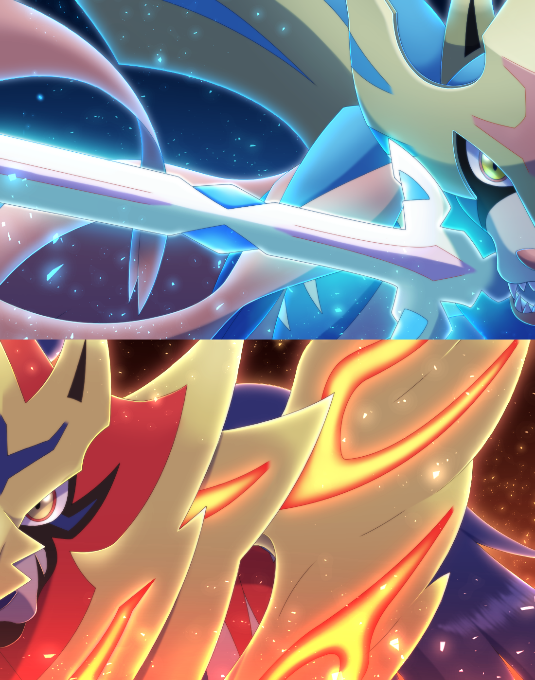 Zacian And Zamazenta Wallpaper