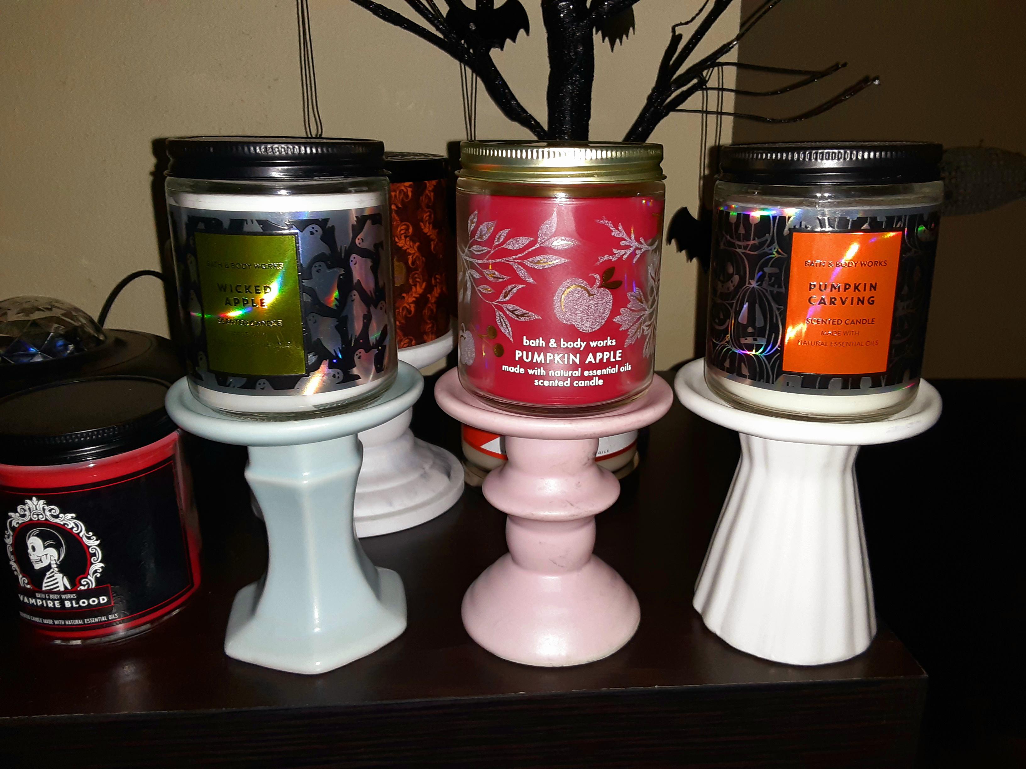 Dollar tree find Found these little candle pillars at dollar tree